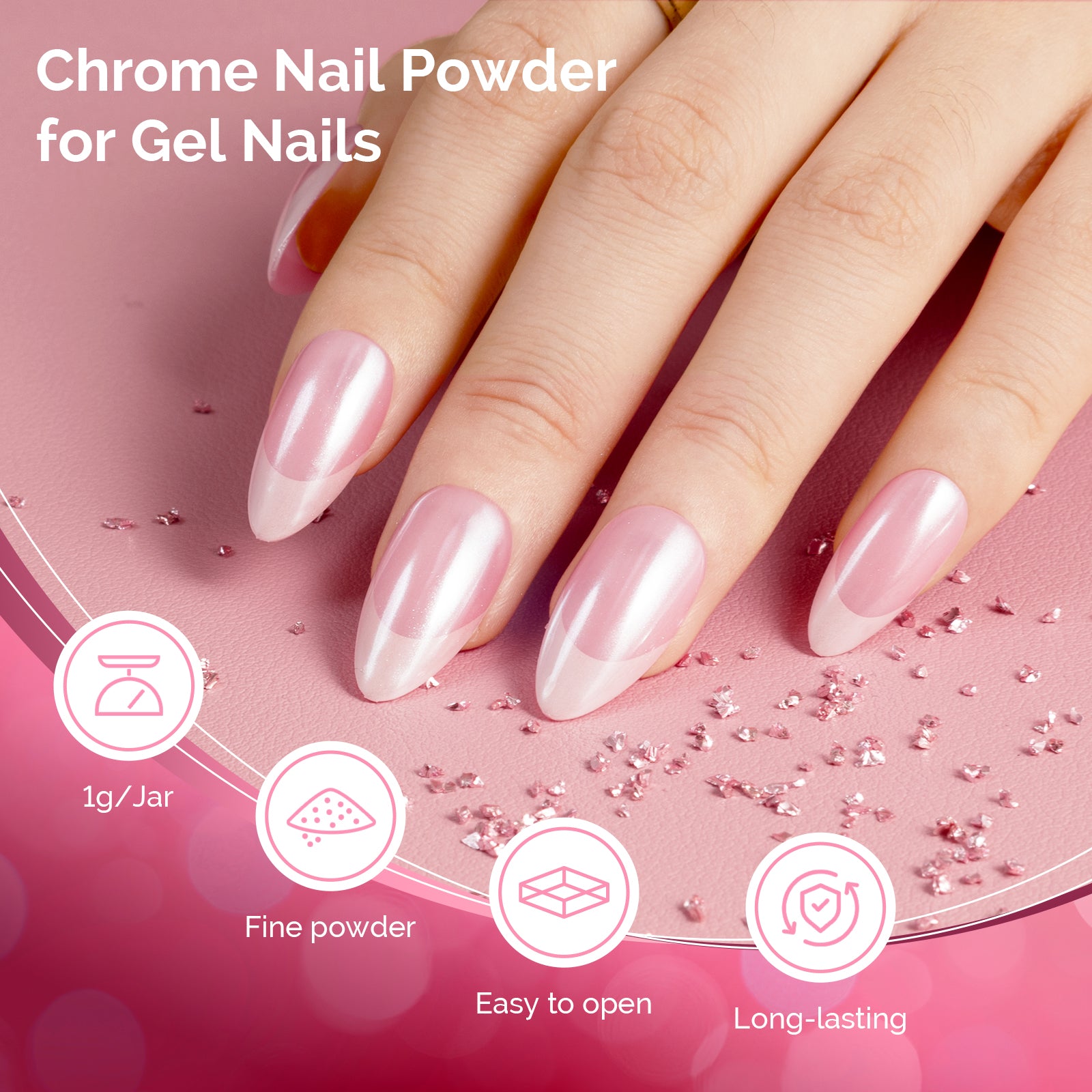 Chrome Nail Powder