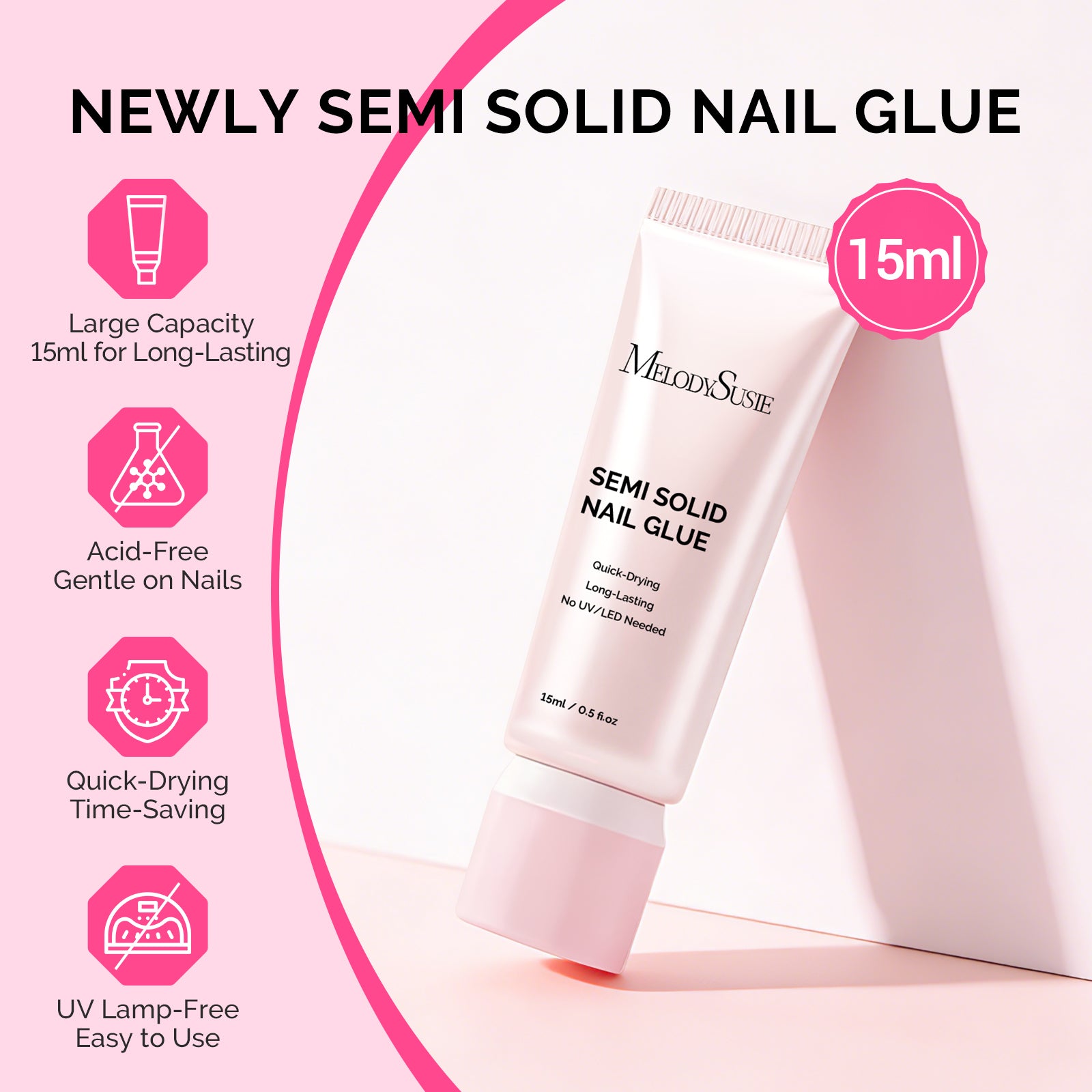 Semi Solid Nail Glue