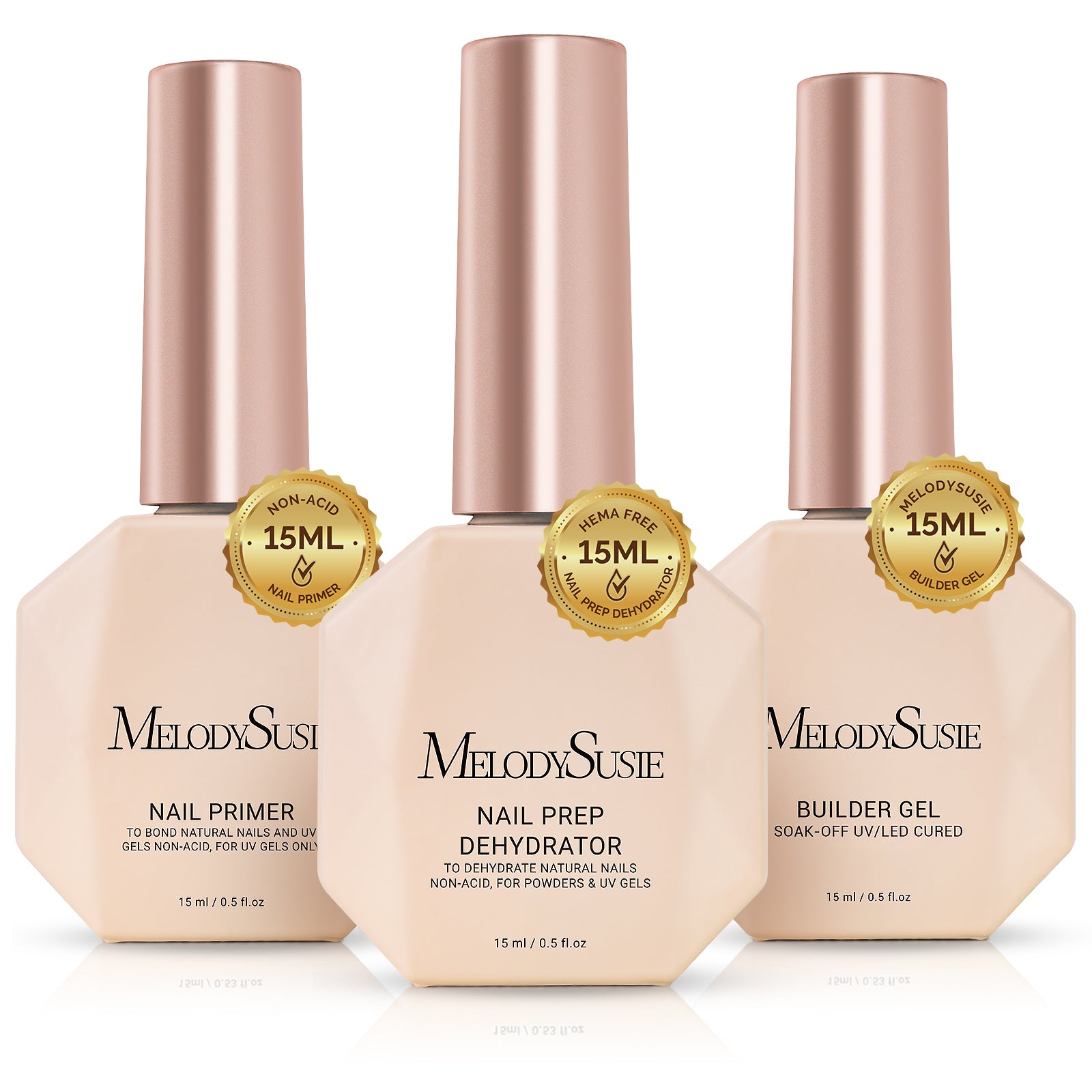 15ml Nail Dehydrator & Primer & Gel Essentials