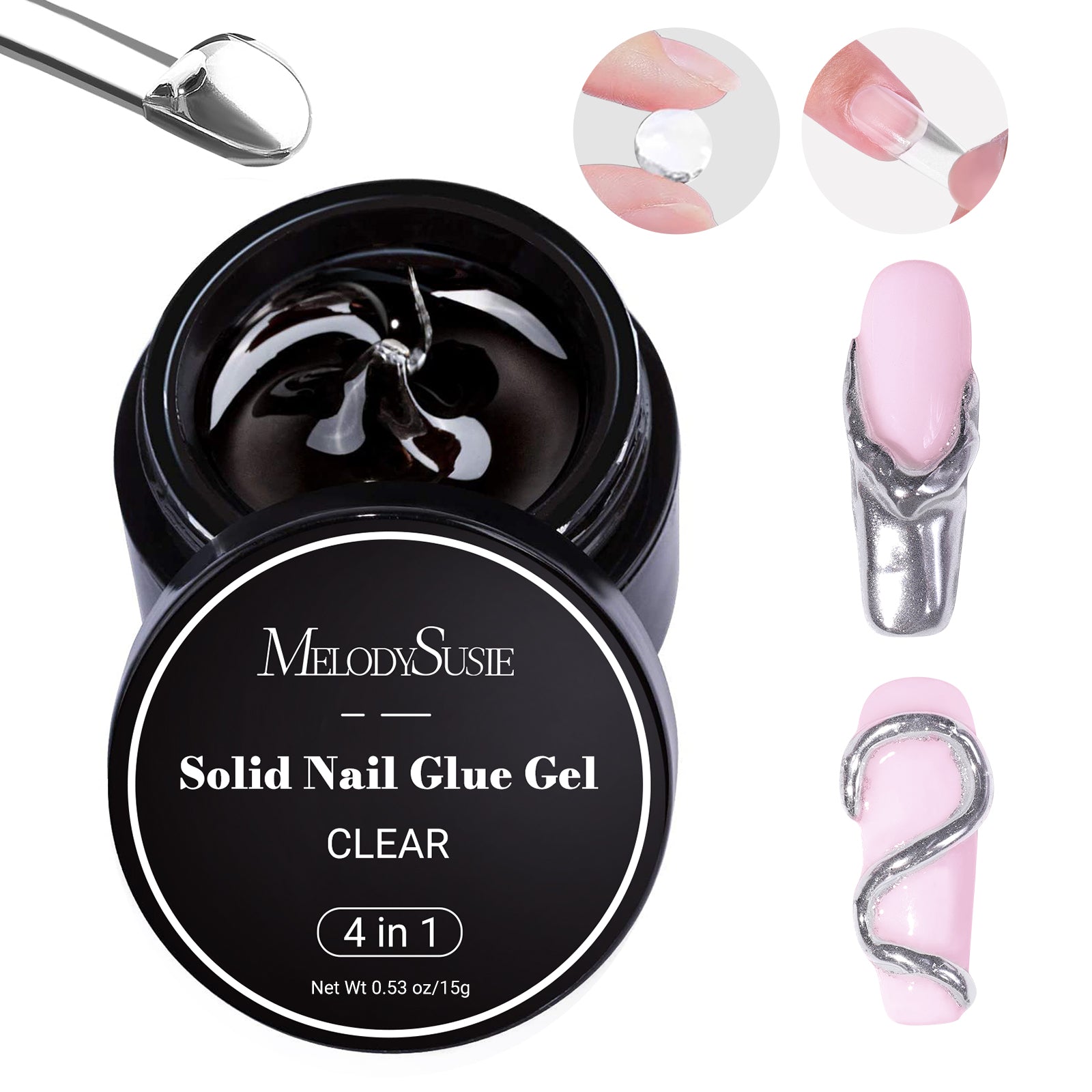 15g Solid Nail Glue Gel