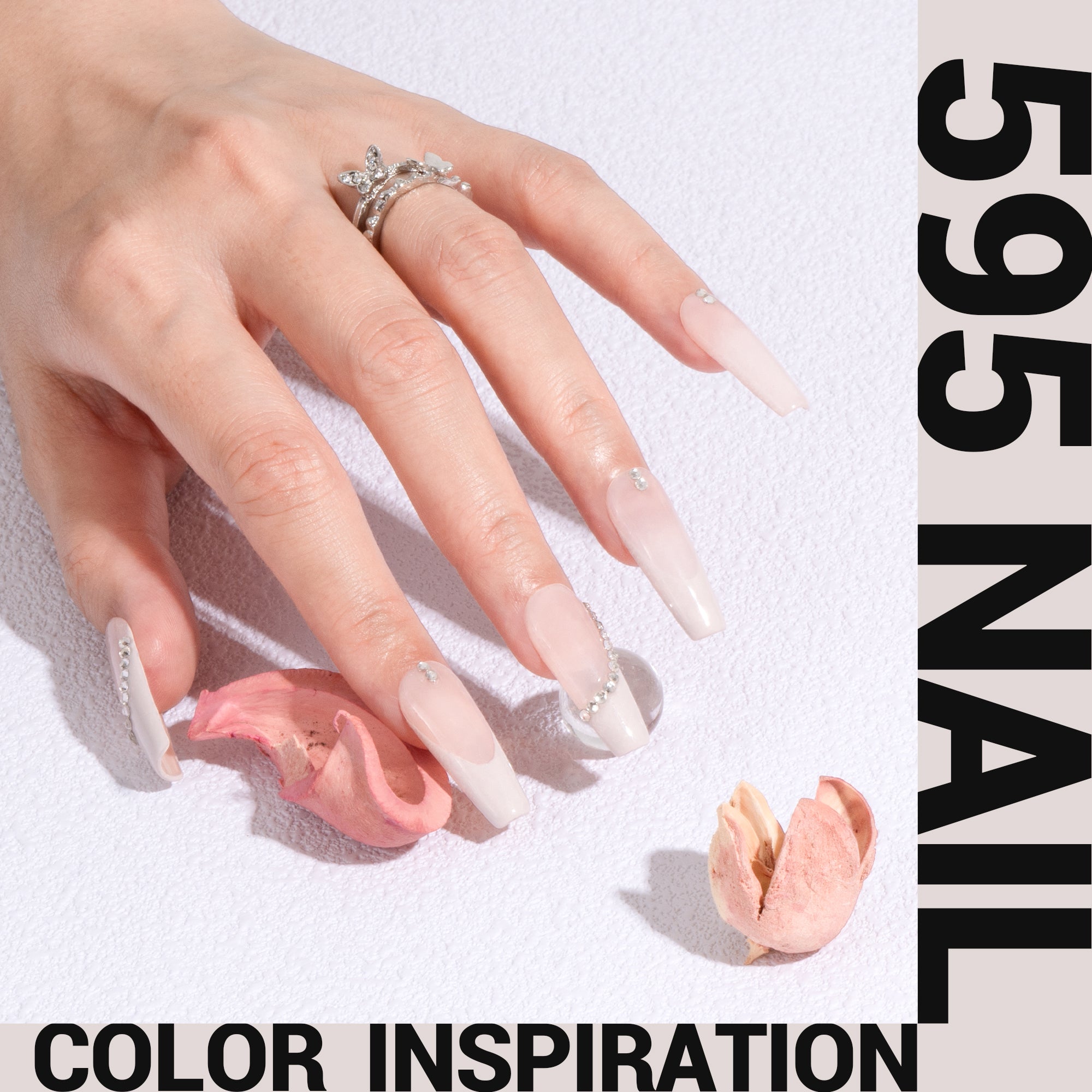 595 Egg White - Gel Nail Polish (15ml)