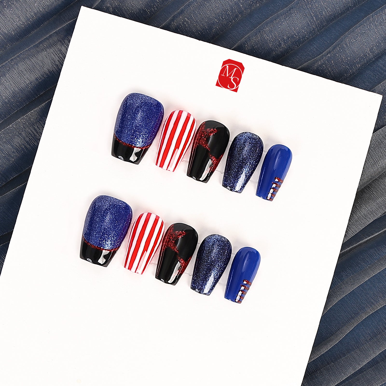 Captain Coffin Regular Press On Nails