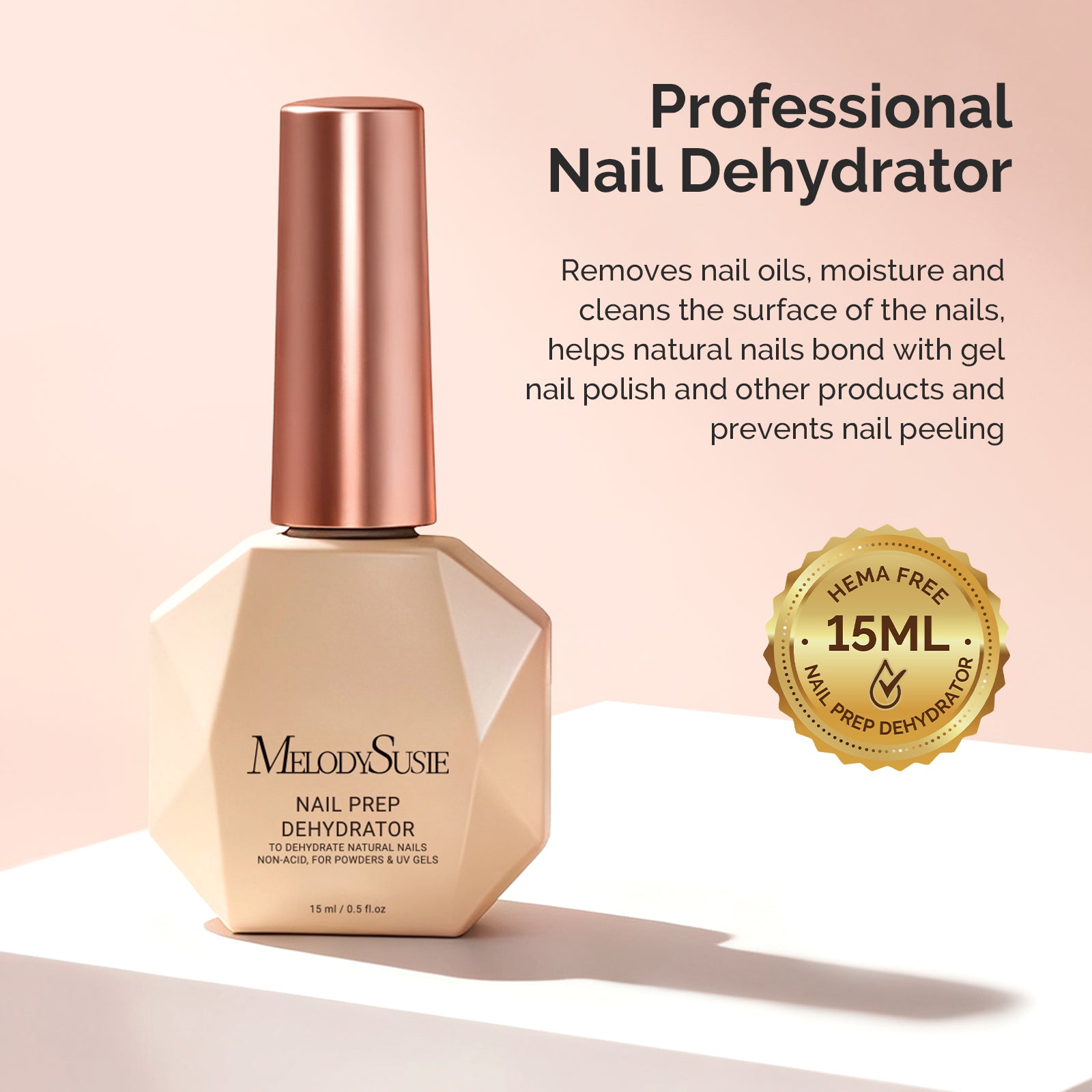 15ml Nail Dehydrator & Primer & Gel Essentials