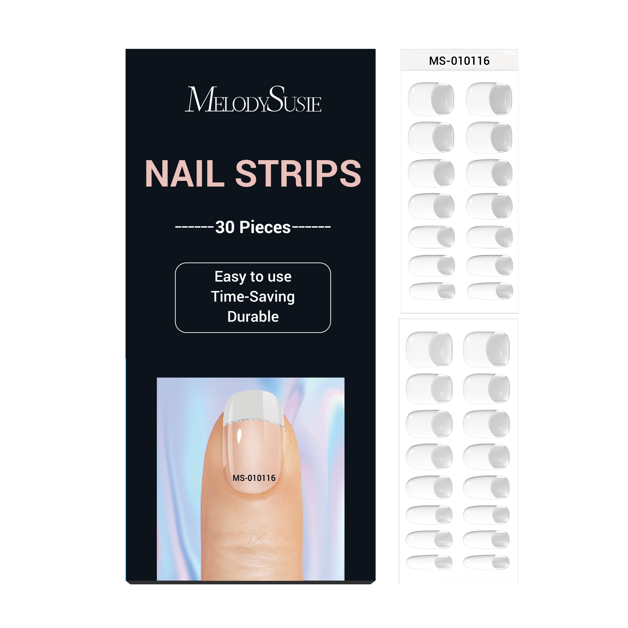New Semi Cured Gel Nail Strips - US ONLY