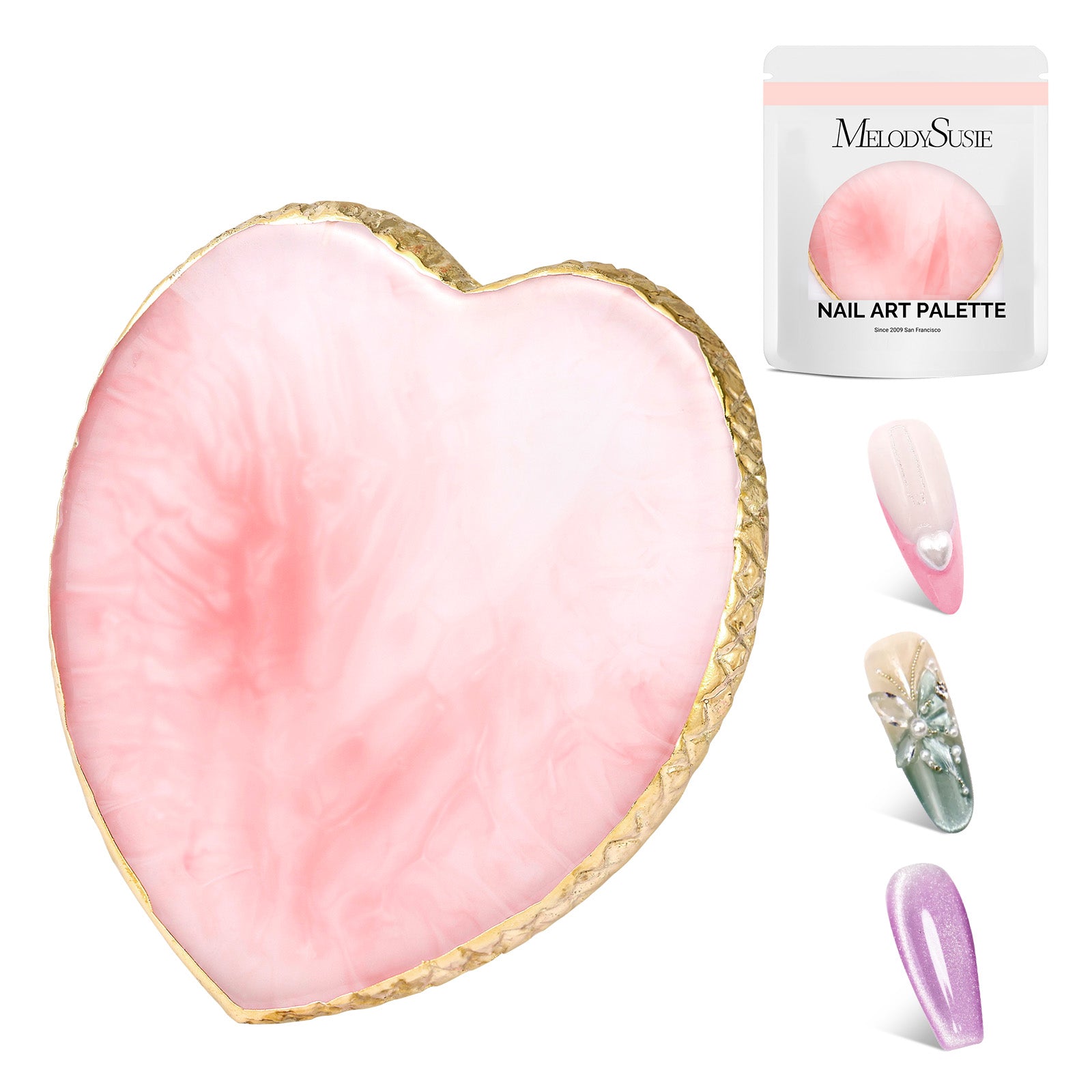 Premium Resin Nail Art Palette