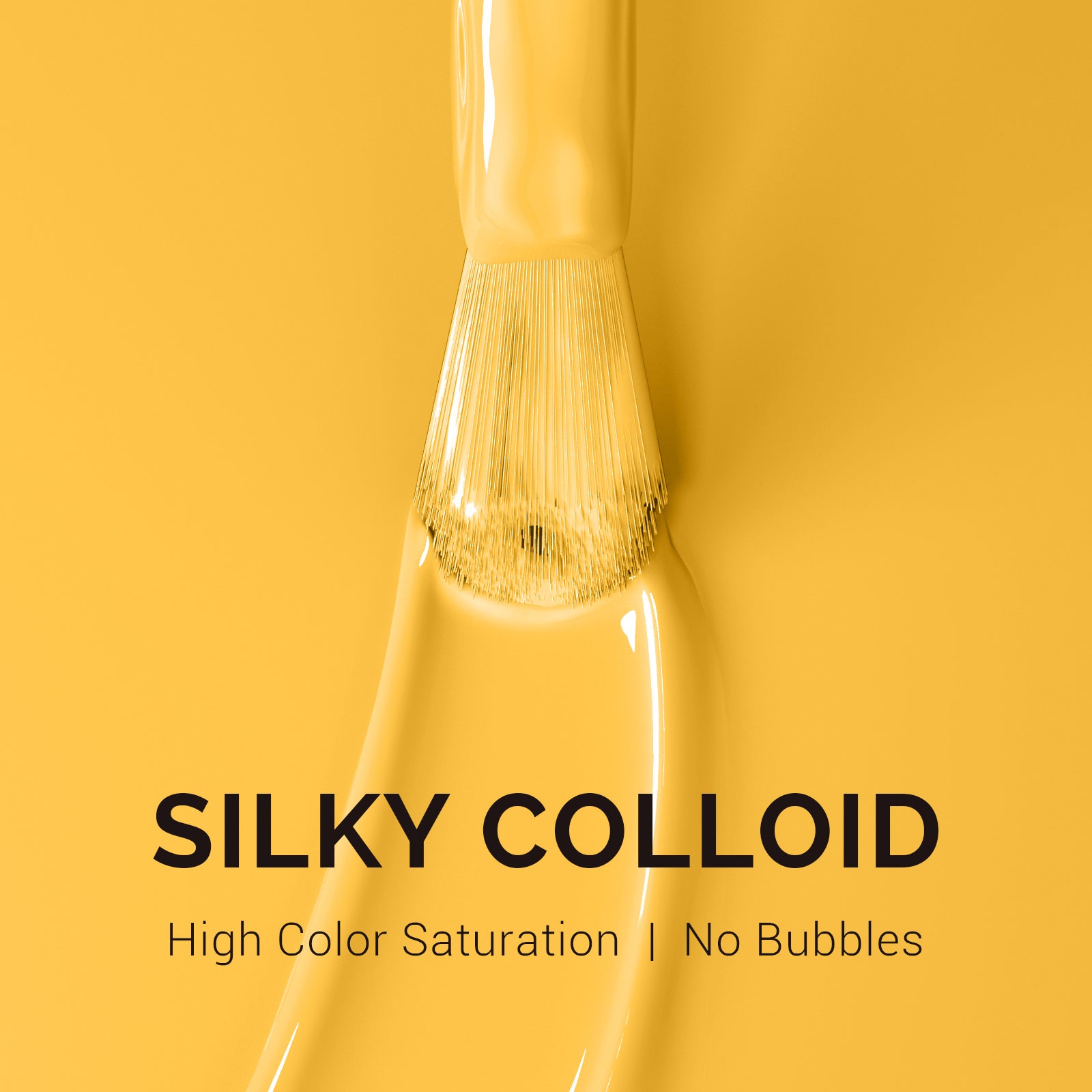 1644 Autumn Leaf Yellow - TPO-Free Faster UV Curing Gel Nail Polish(15ml)