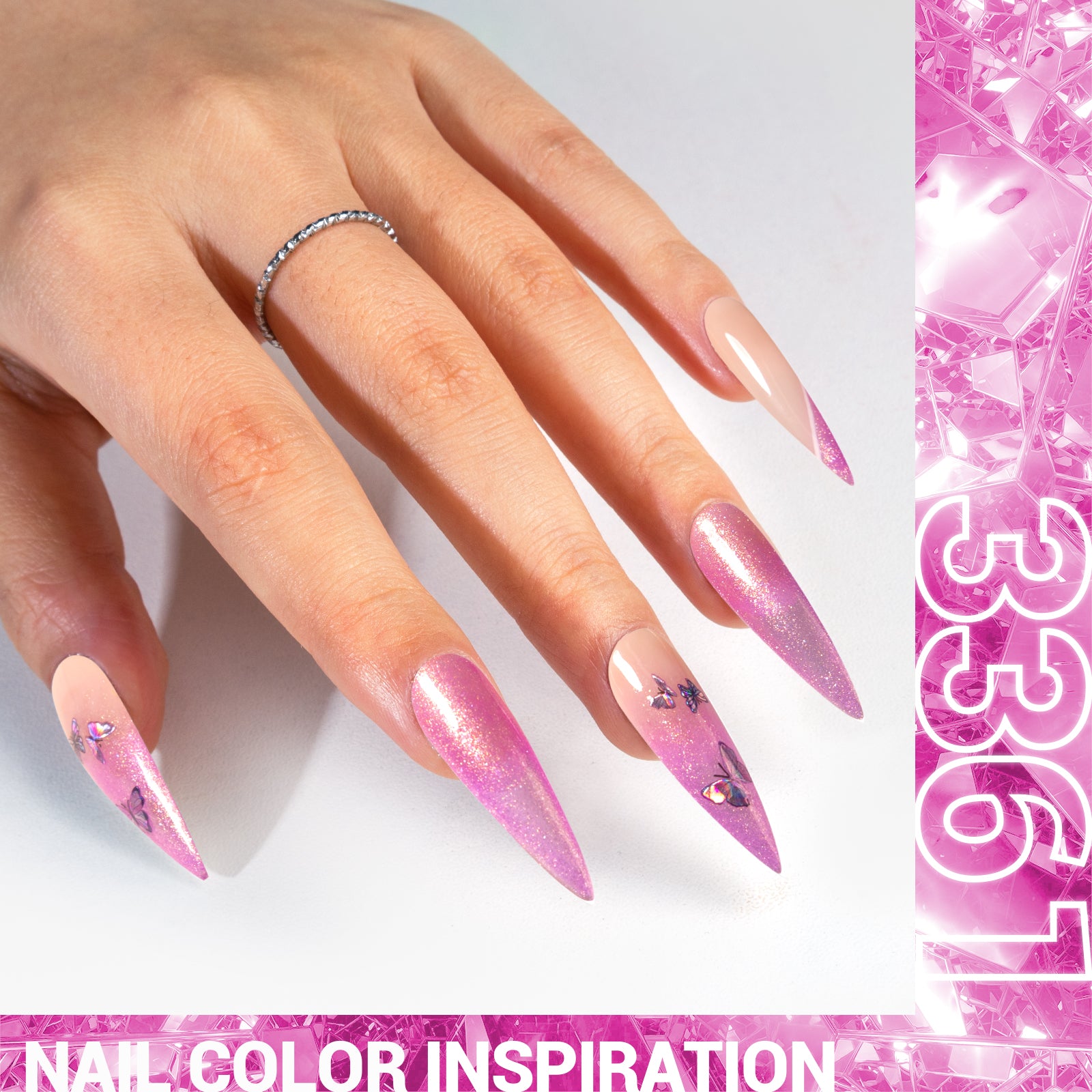 3361 Neon Aurora Purple - Thick Gel Nail Polish(15ml)