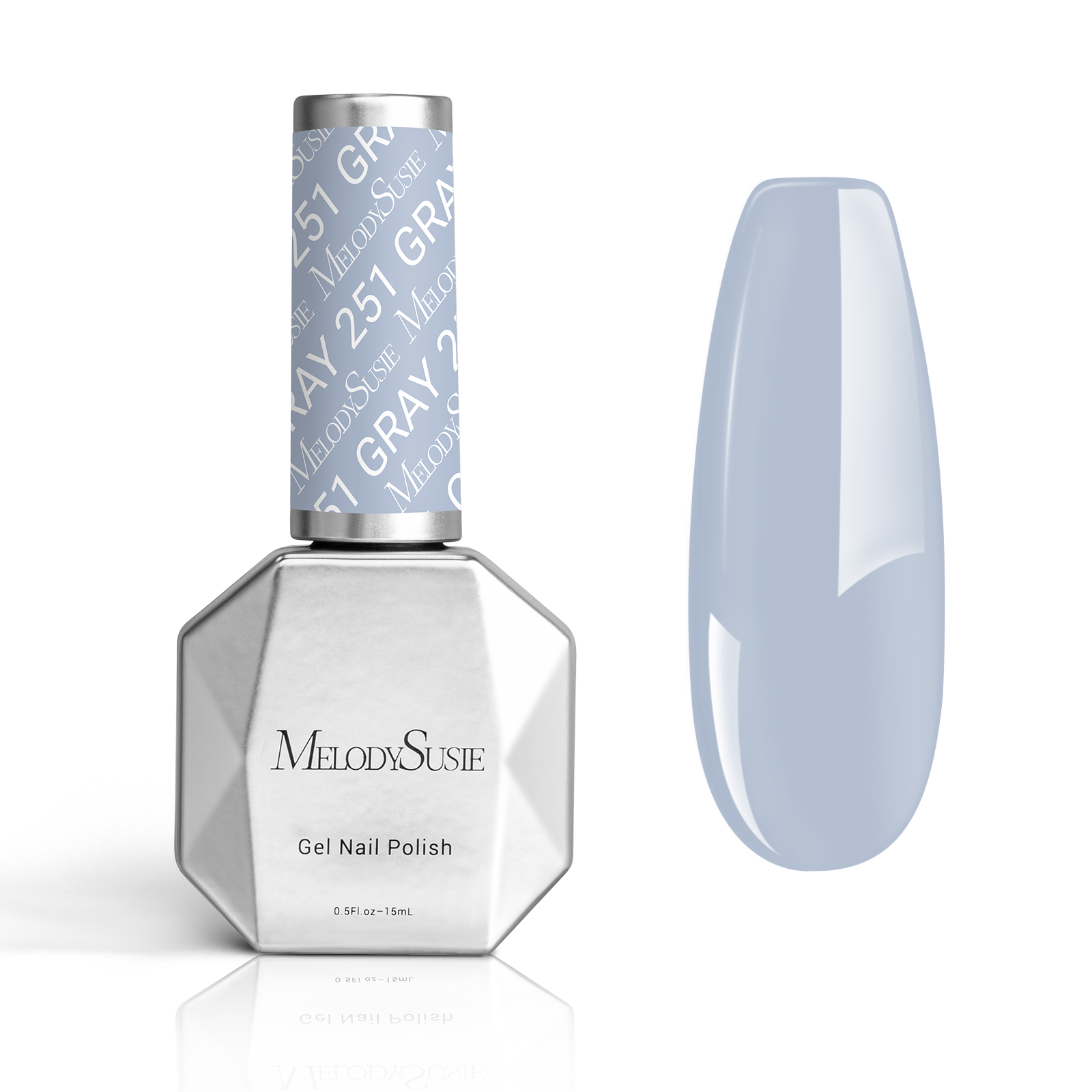 251 Grey Blue - Gel Nail Polish(15ml)