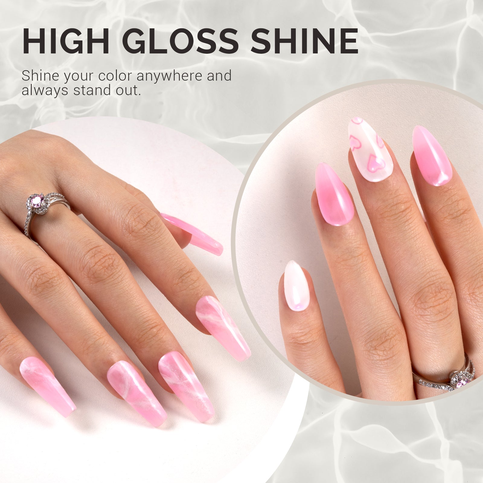 Jeweliver Jelly Gel Polish 15ml - Pink Diamond - JDZ63