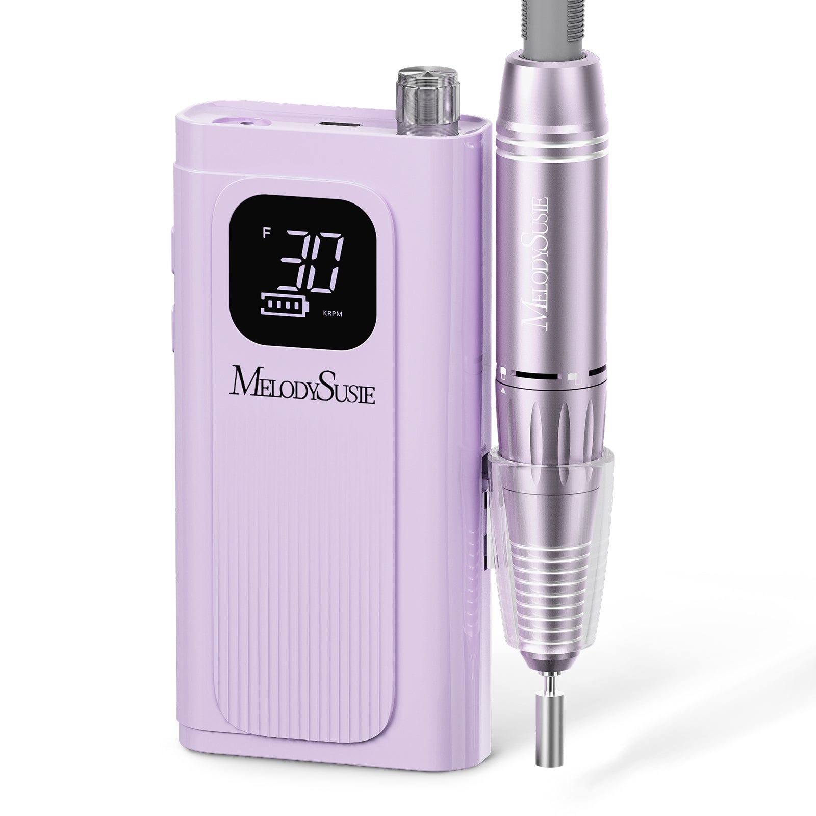 SC300F Rechargeable Nail Drill 30000RPM - Pink