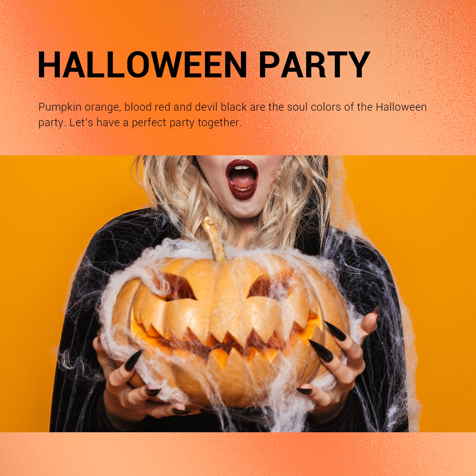 Halloween 15ml Gel Nail Polish Kit - 4Pcs