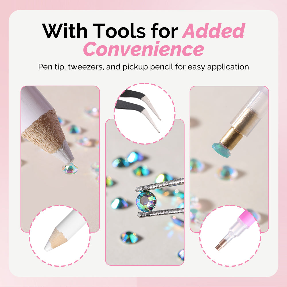 Nail Rhinestones Kit