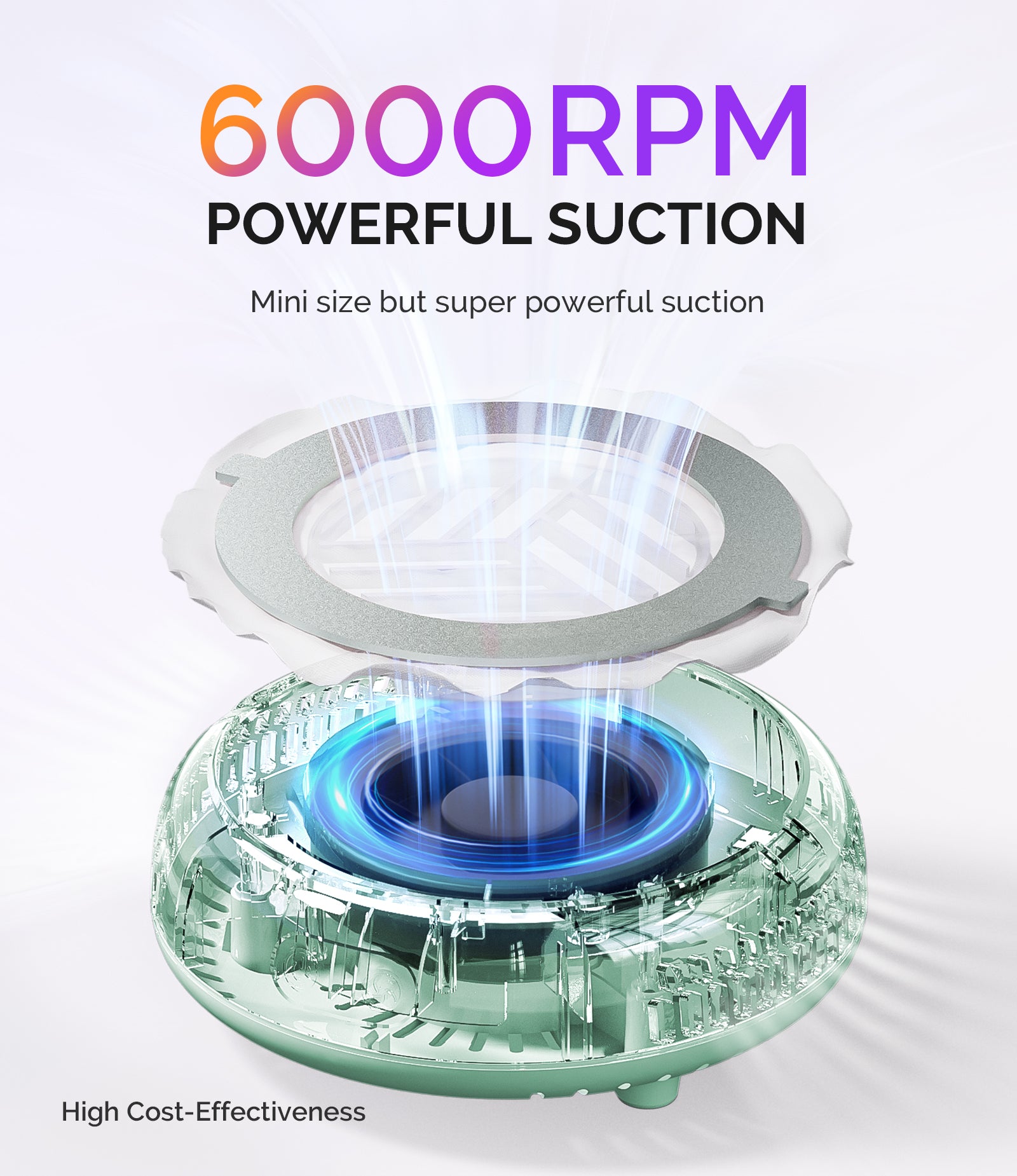 HProA Nail Dust Collector - Green