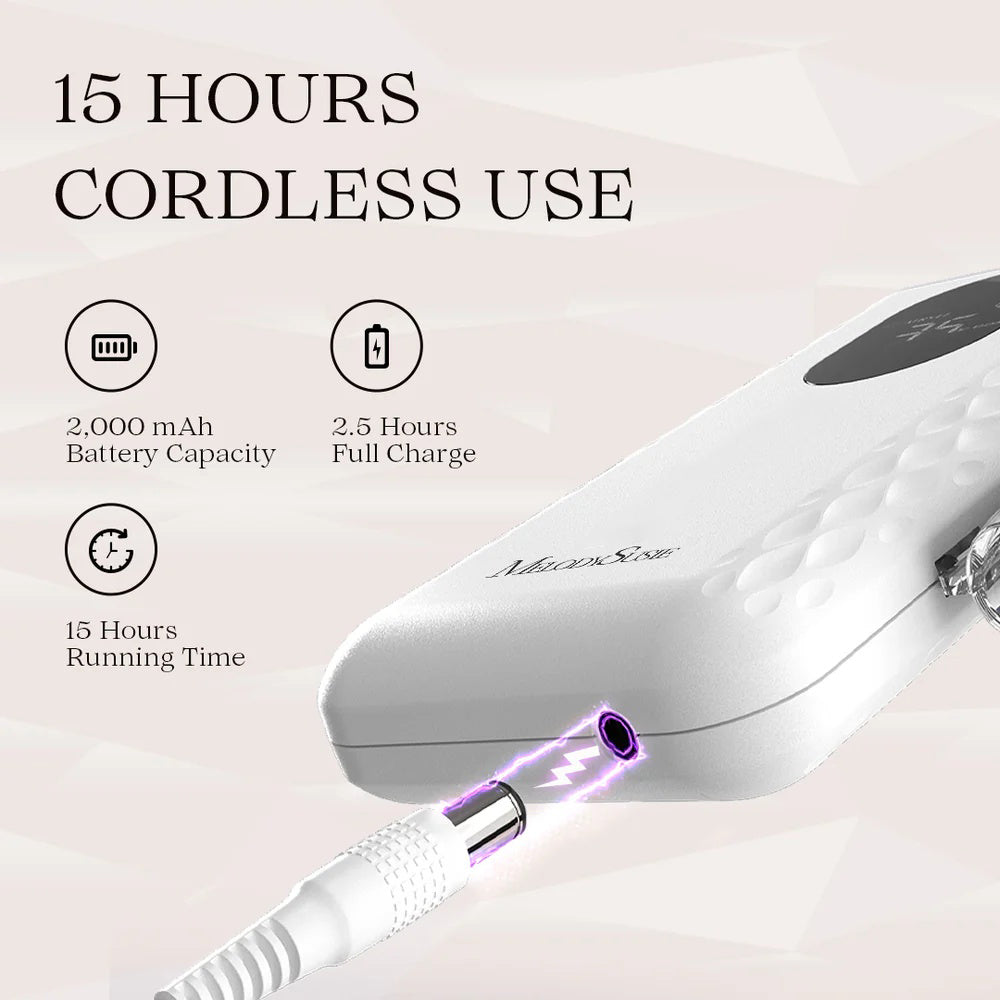 MR5(MM400D)-Rechargeable Nail Drill 35,000 RPM