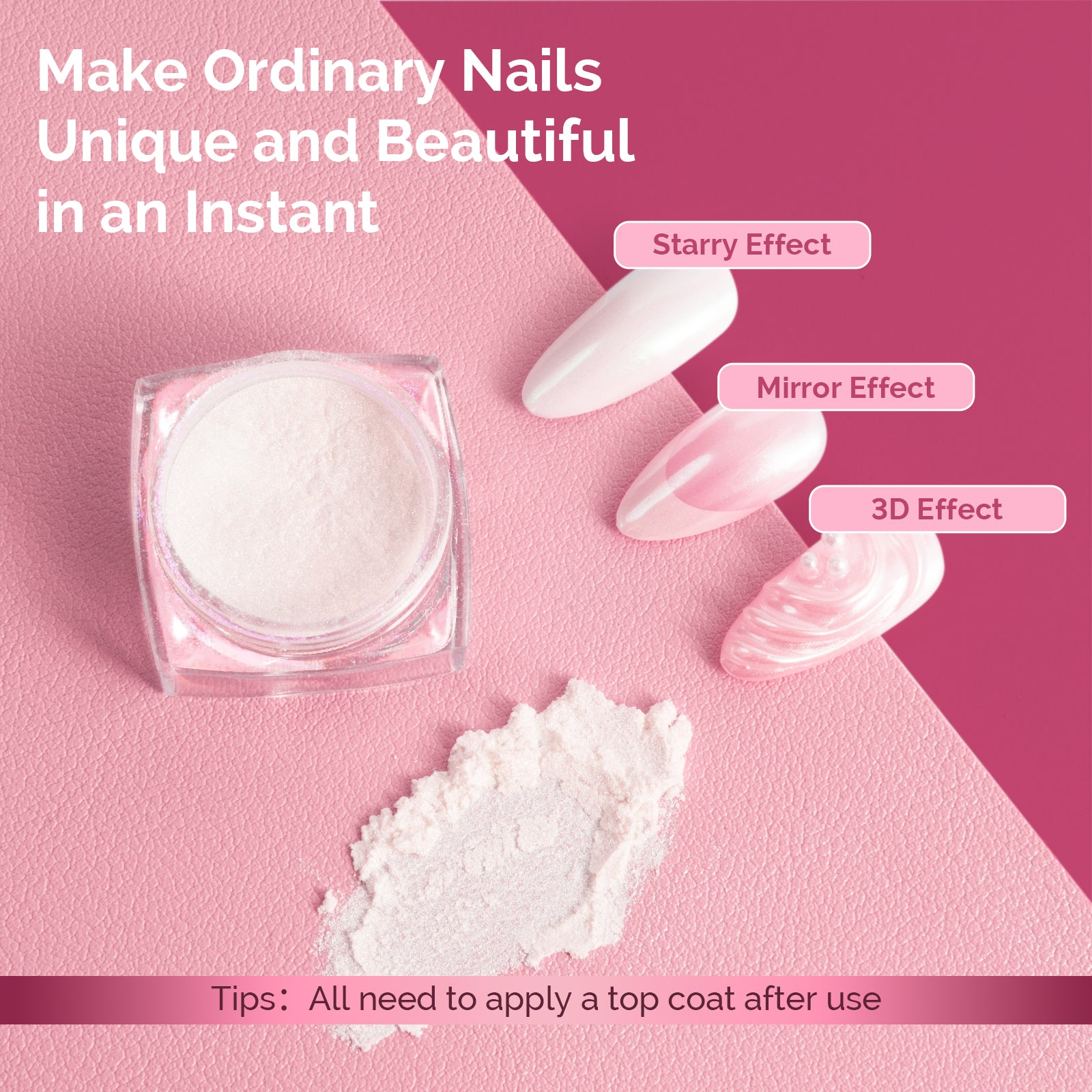 Chrome Nail Powder