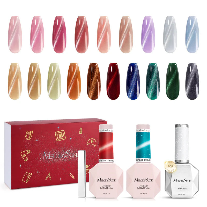 Gel Nail Polish Full Set - 0.5 fl oz/15ml