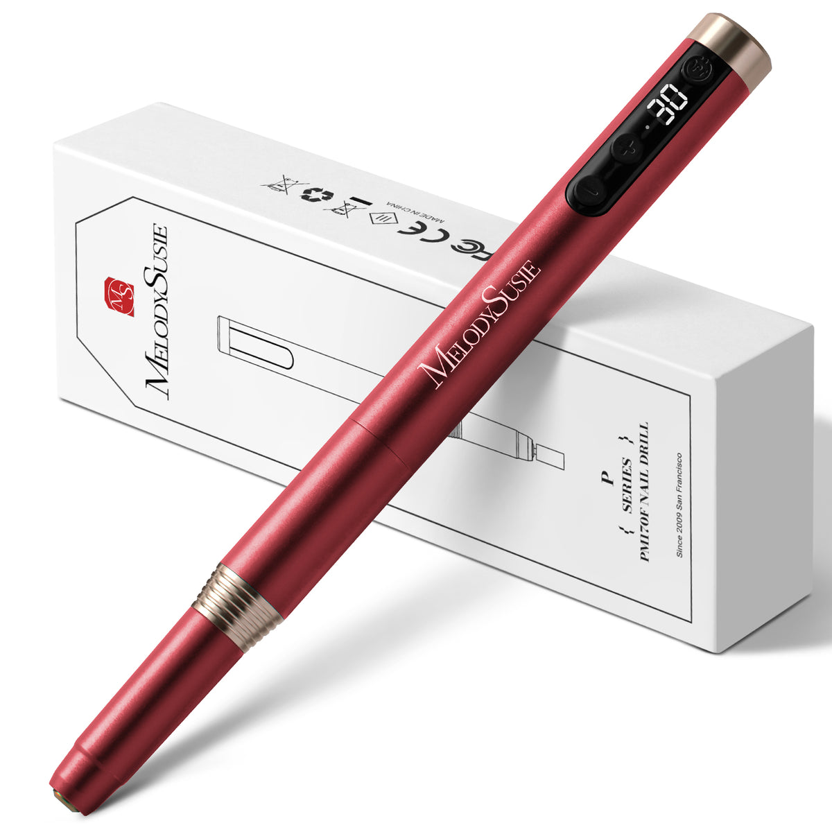 PC180F Pen-Shaped Rechargeable Nail Drill 25,000RPM