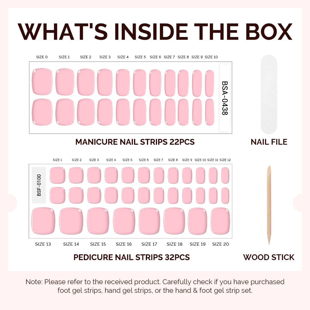 Summer Collection Real Gel Nail Strips