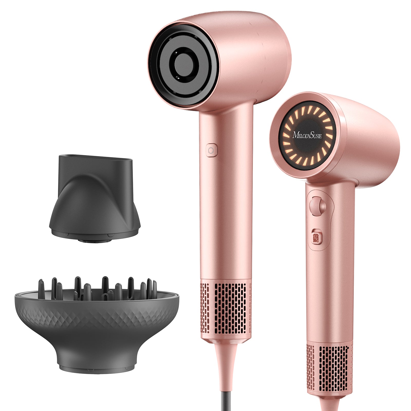 H-S160E Hair Dryer with Diffuser & Smoothing Attachment - (US ONLY)