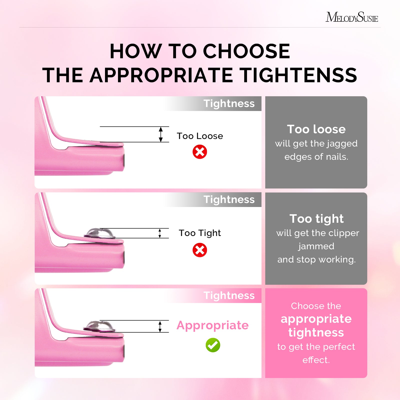 Stainless Steel Edge Cutter - Pink