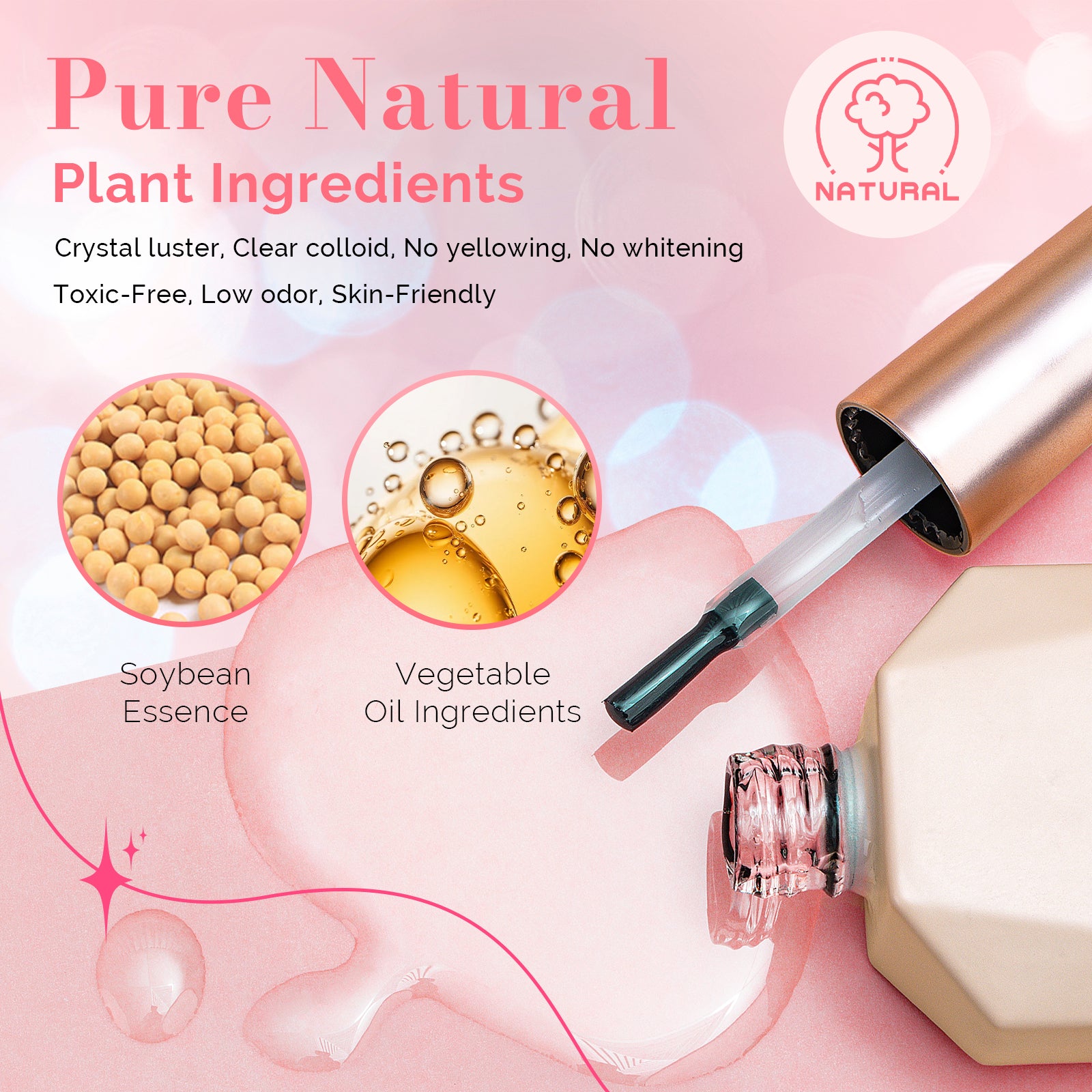 15ml Natural Ultra High-Gloss Top Coat