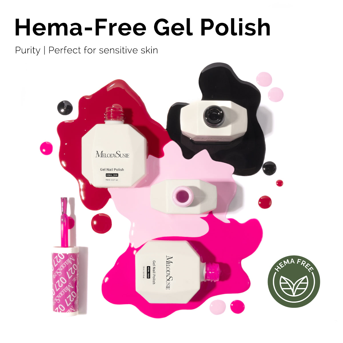 MelodySusie & PrettynDivine Hema-Free Gel Nail Polish Gift Box