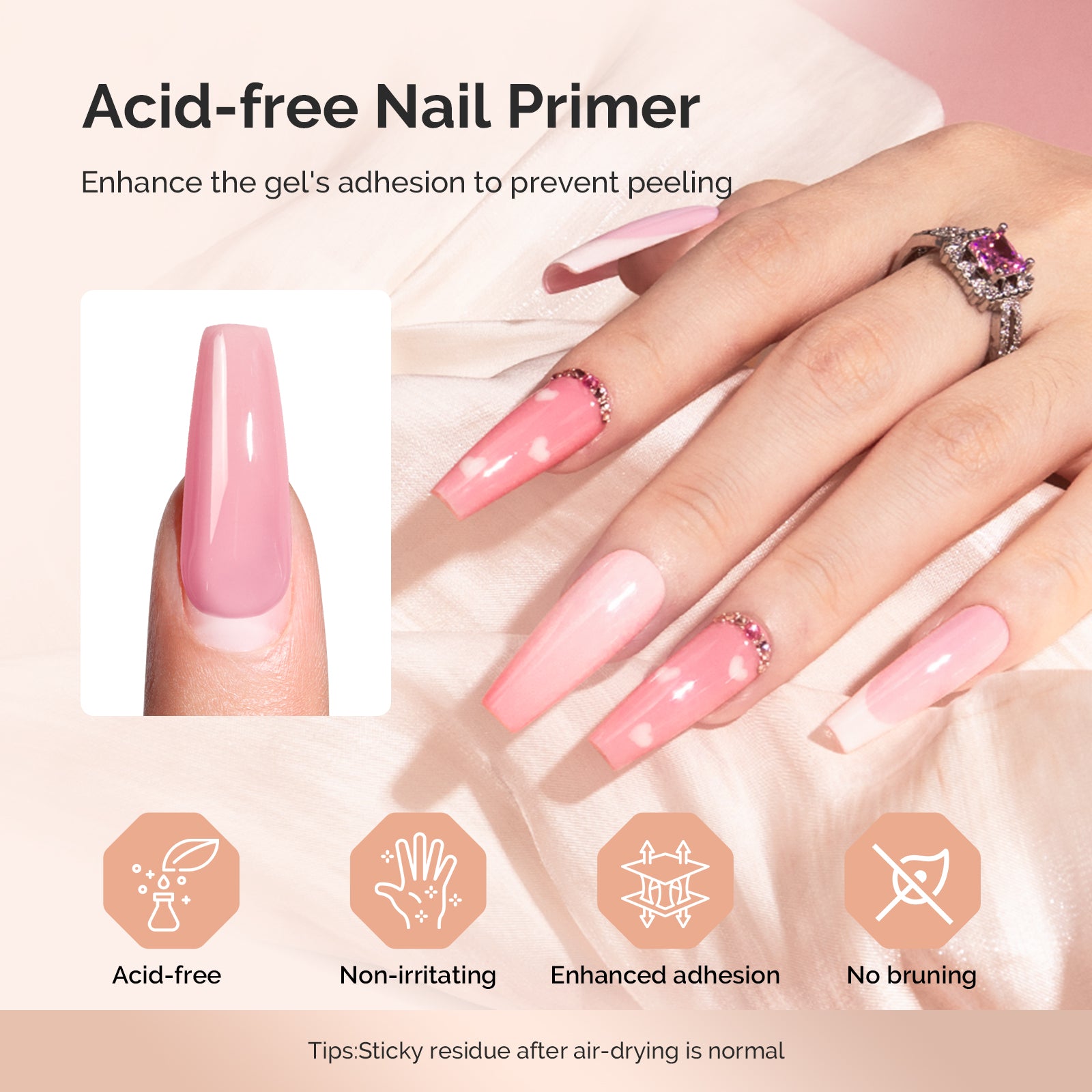 15ml Nail Dehydrator & Primer & Gel Essentials