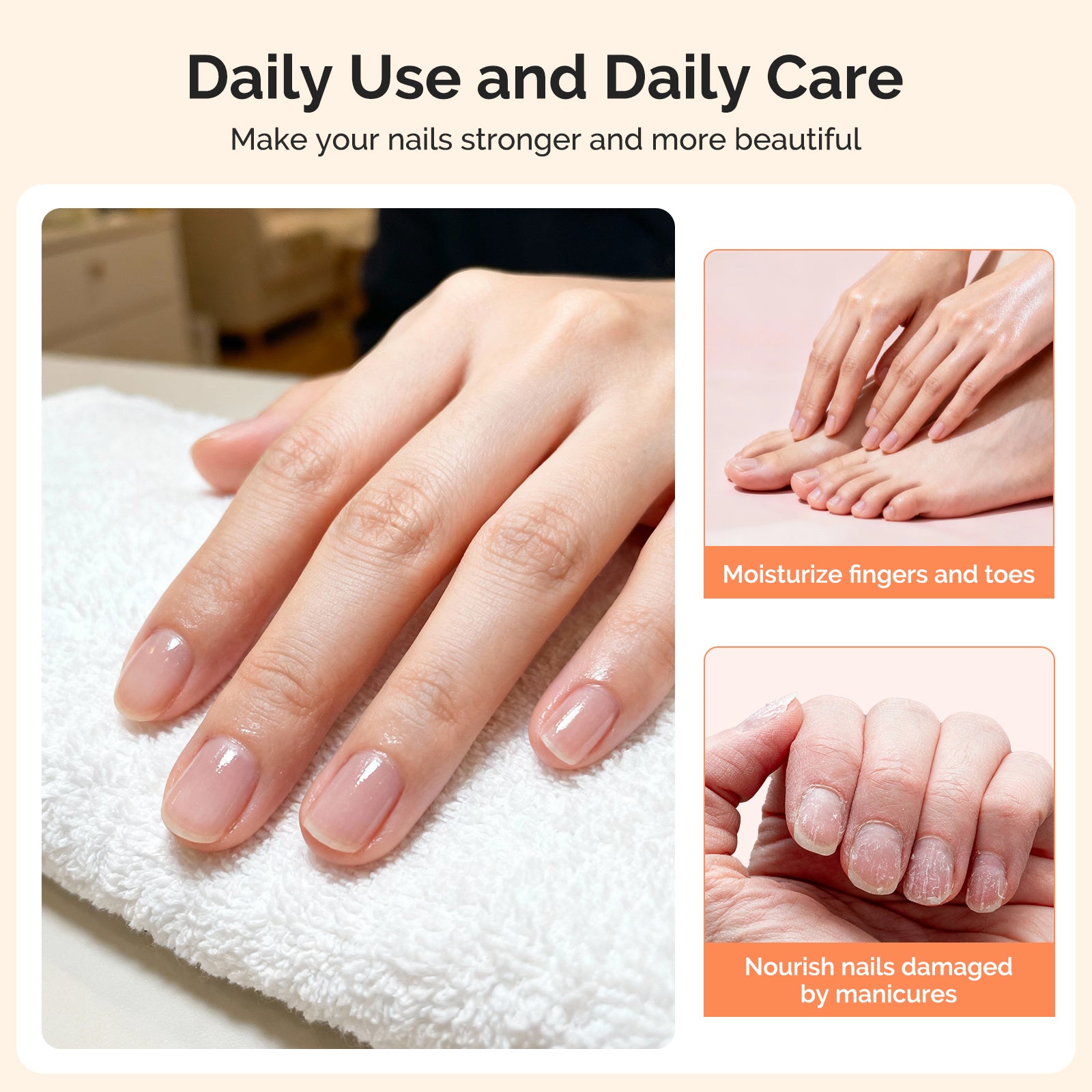 100Pcs Mini Cuticle Oil Wipes