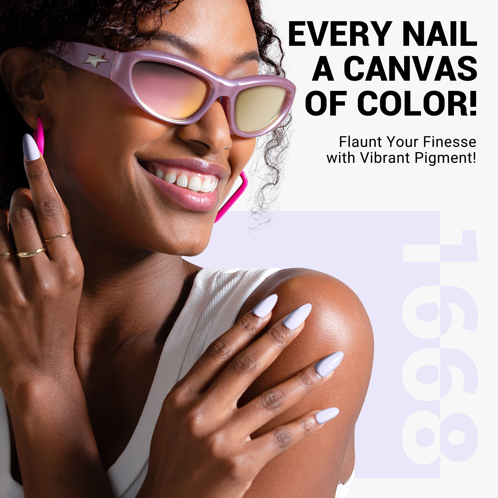 1668 Tennis Purple - Thick Gel Nail Polish(15ml)
