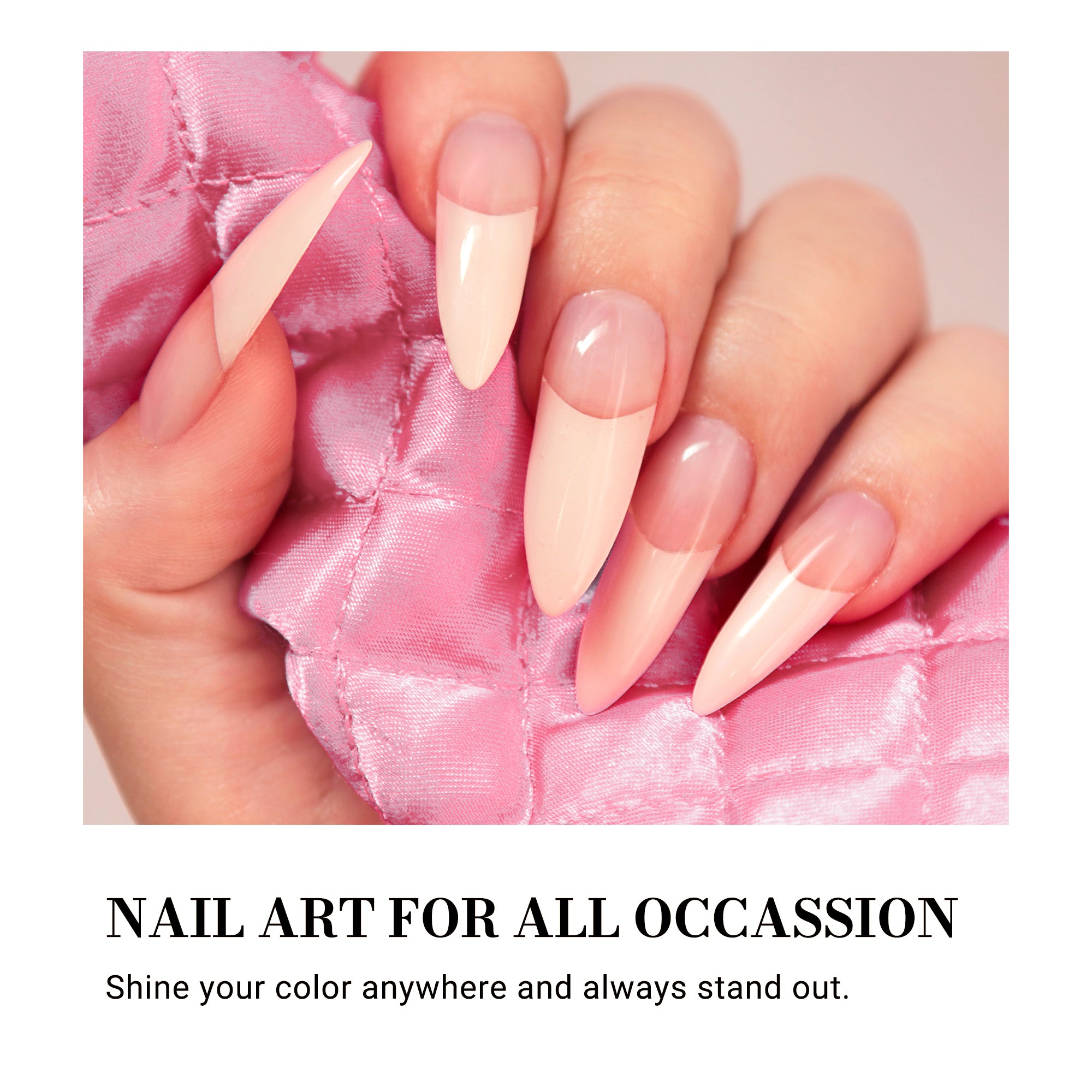 373 Nude White - Gel Nail Polish (15ml)
