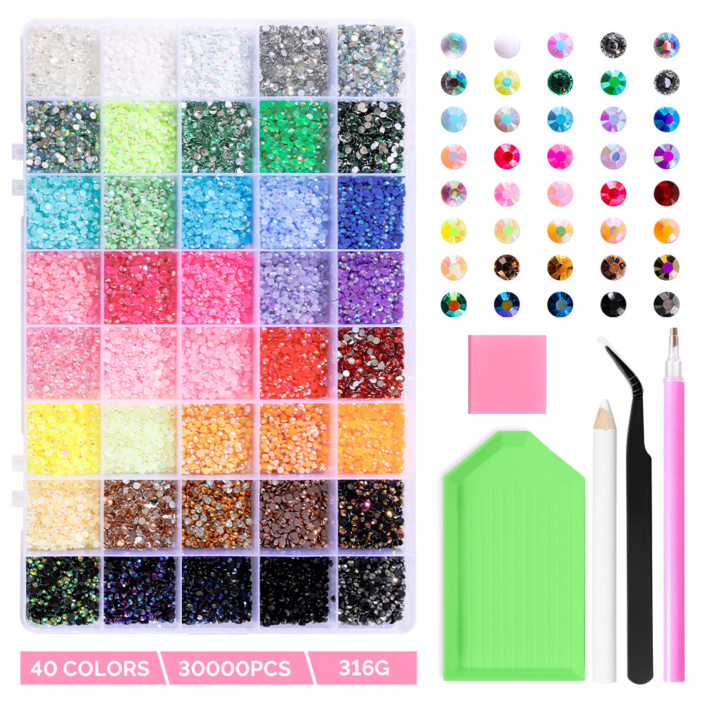 Nail Rhinestones Kit