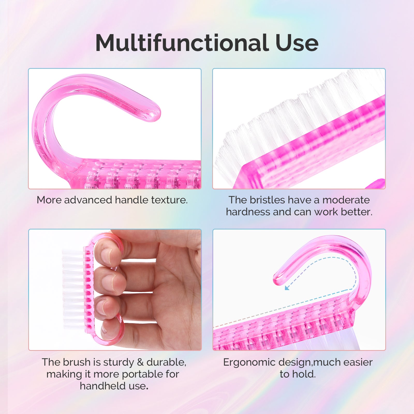 Professional Nail Files and Buffers 16Pcs Kit - 100/180 Grit