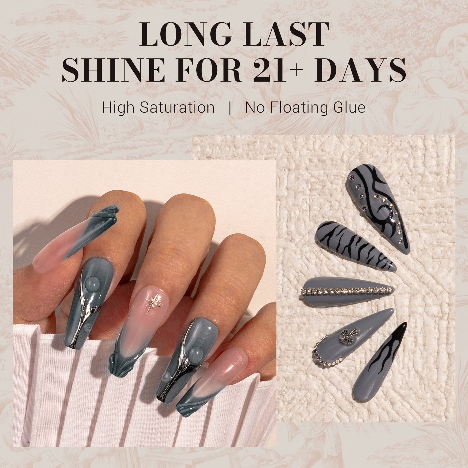246 Sesame Gray - Faster UV Curing Gel Nail Polish 0.5 fl oz/15ml