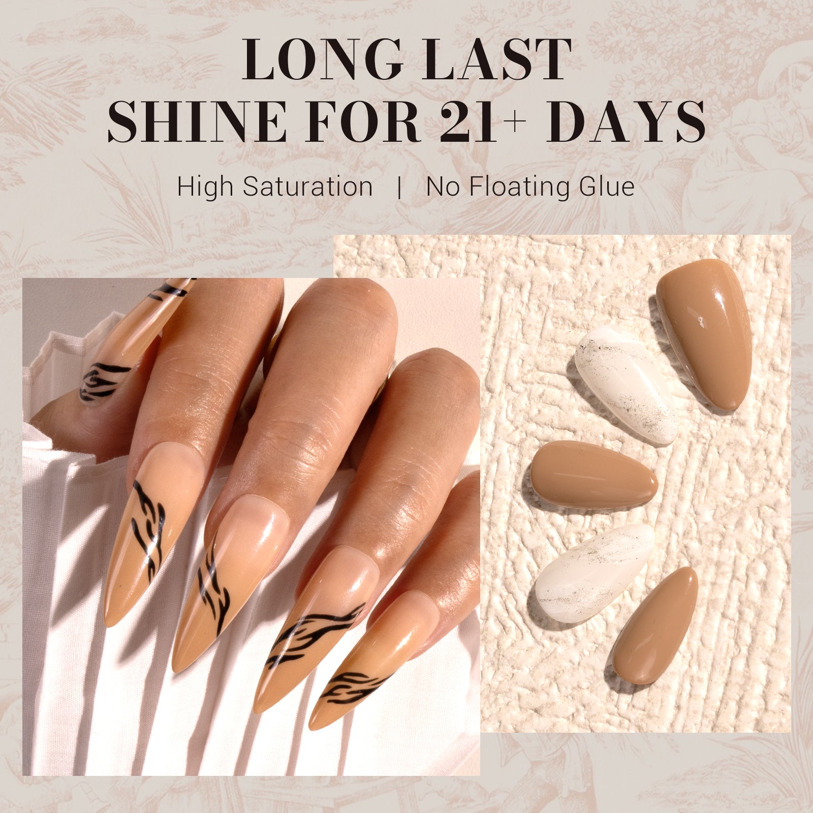 377 Nude Brown - Faster UV Curing Gel Nail Polish 0.5 fl oz/15ml