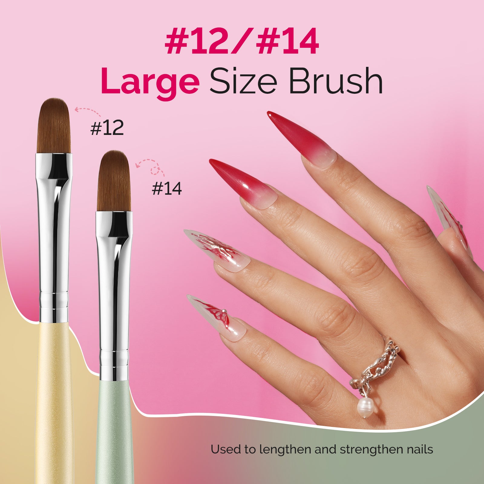 Gel Nail Art Brush 7Pcs