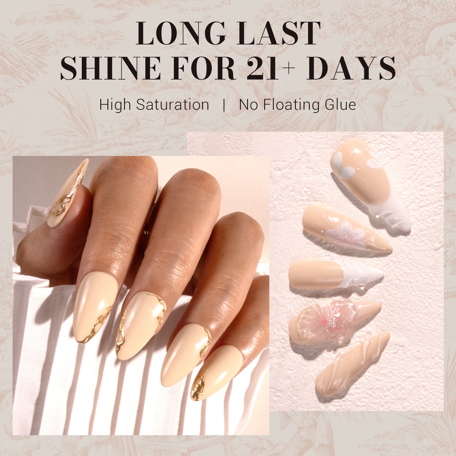 373 Beige - Faster UV Curing Gel Nail Polish 0.5 fl oz/15ml