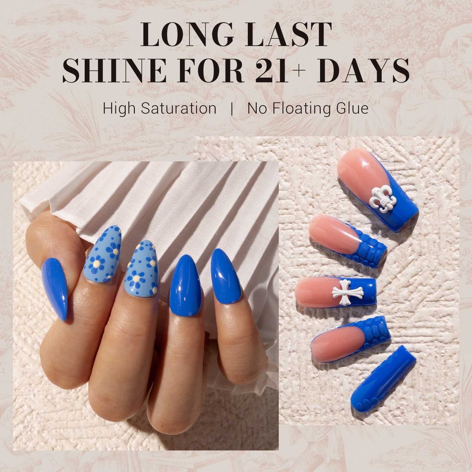 269 Royal Blue - Faster UV Curing Gel Nail Polish 0.5 fl oz/15ml