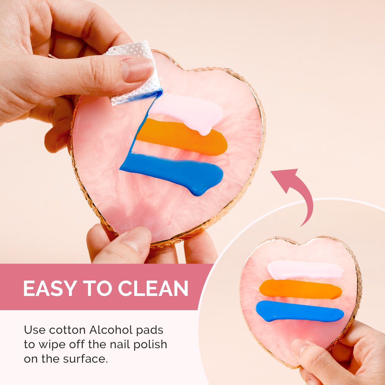 Premium Resin Nail Art Palette