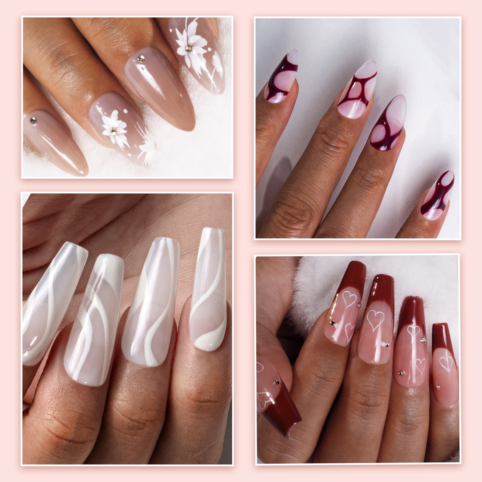 Fleurwee Plant-Based Floral Pathways Gel Polish Gift Box - 8 Colors