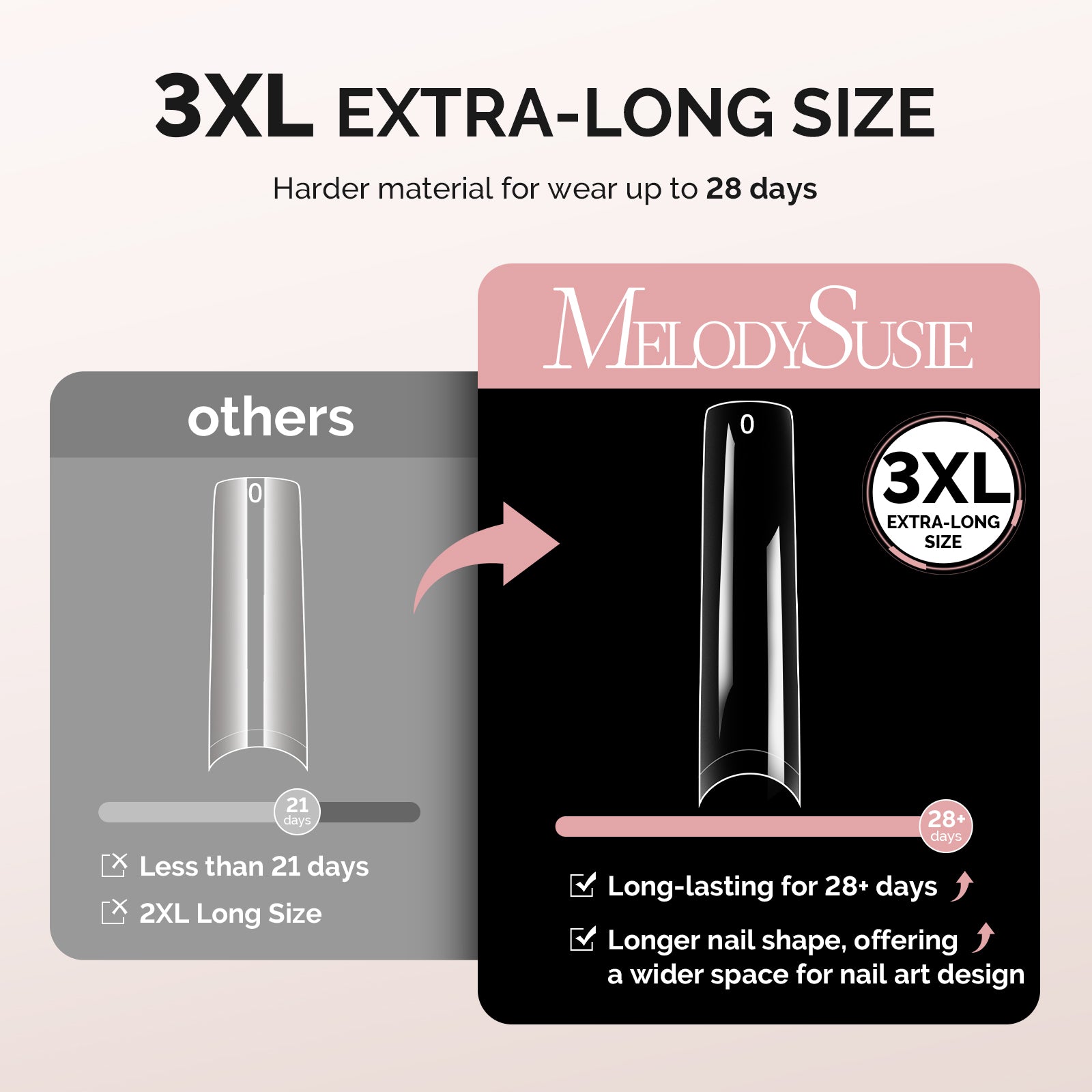 600Pcs Half Matte Clear Acrylic Full Cover Nail Tips