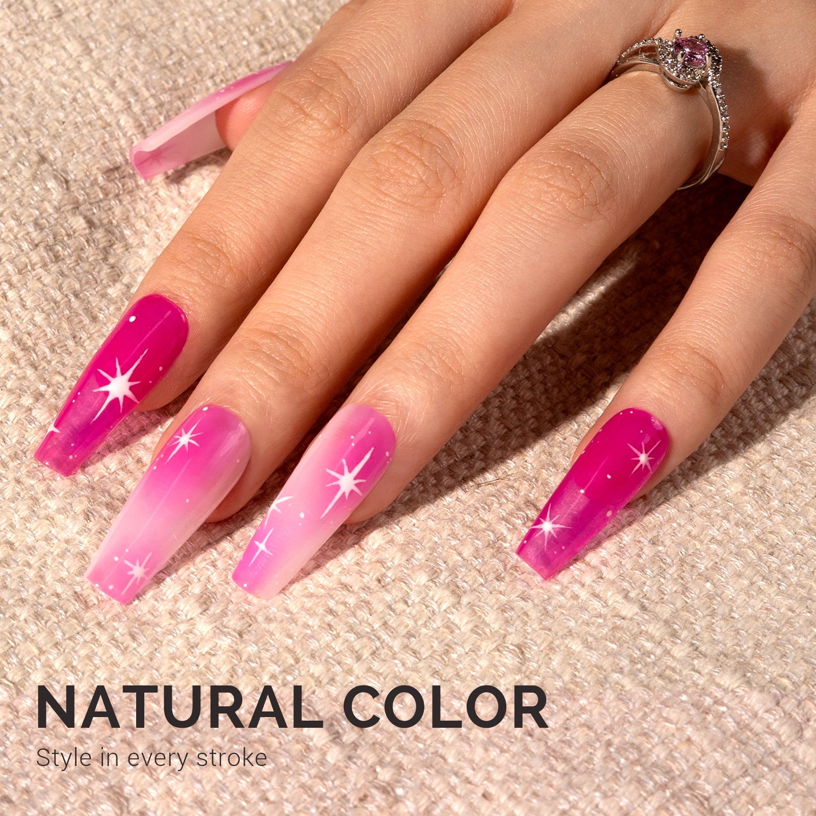 Jeweliver Jelly Gel Polish 15ml - Pink Tourmaline - JIG17