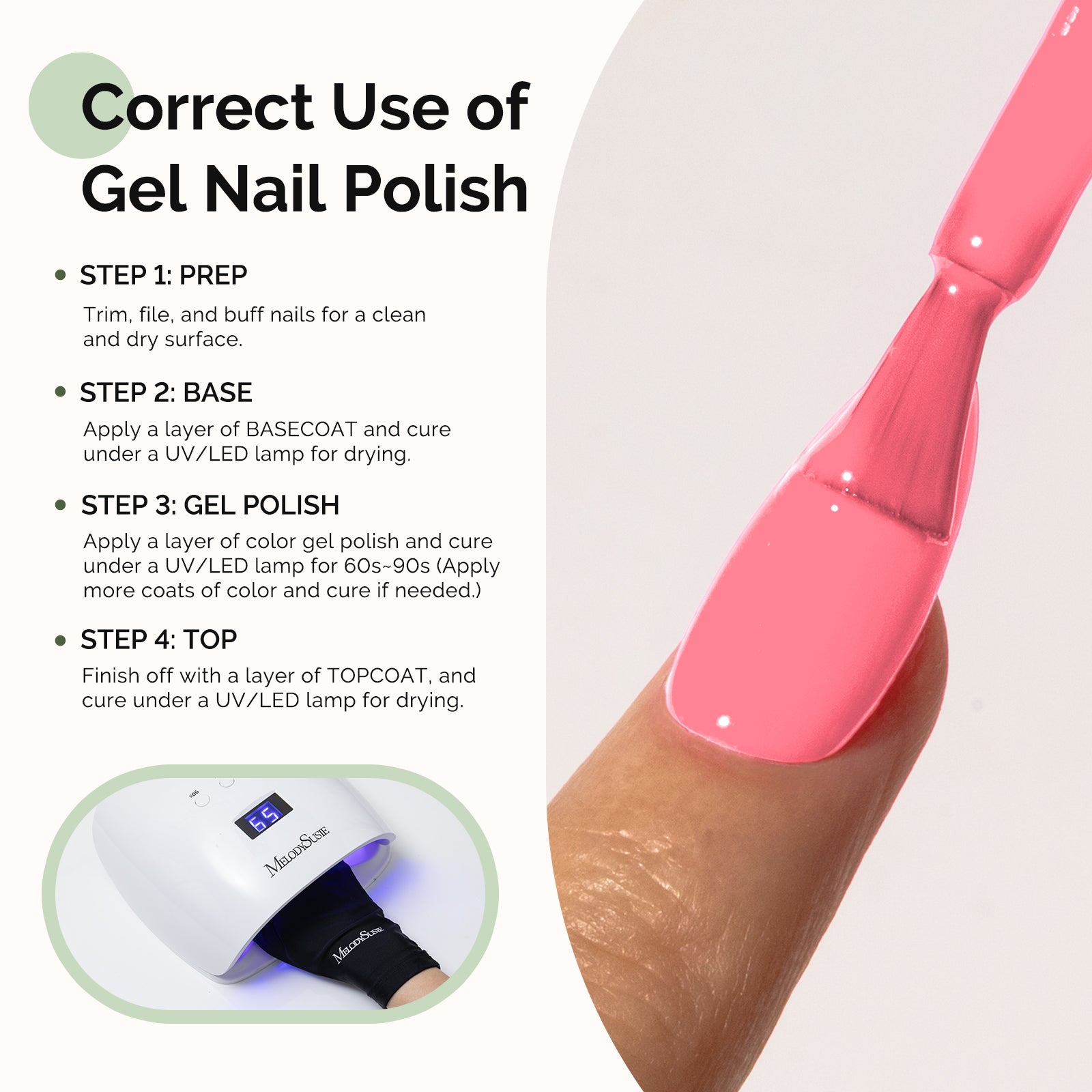 Hema Free Gel Nail Polish 0.5 fl oz/15ml - K0547 Thick Blush Pink