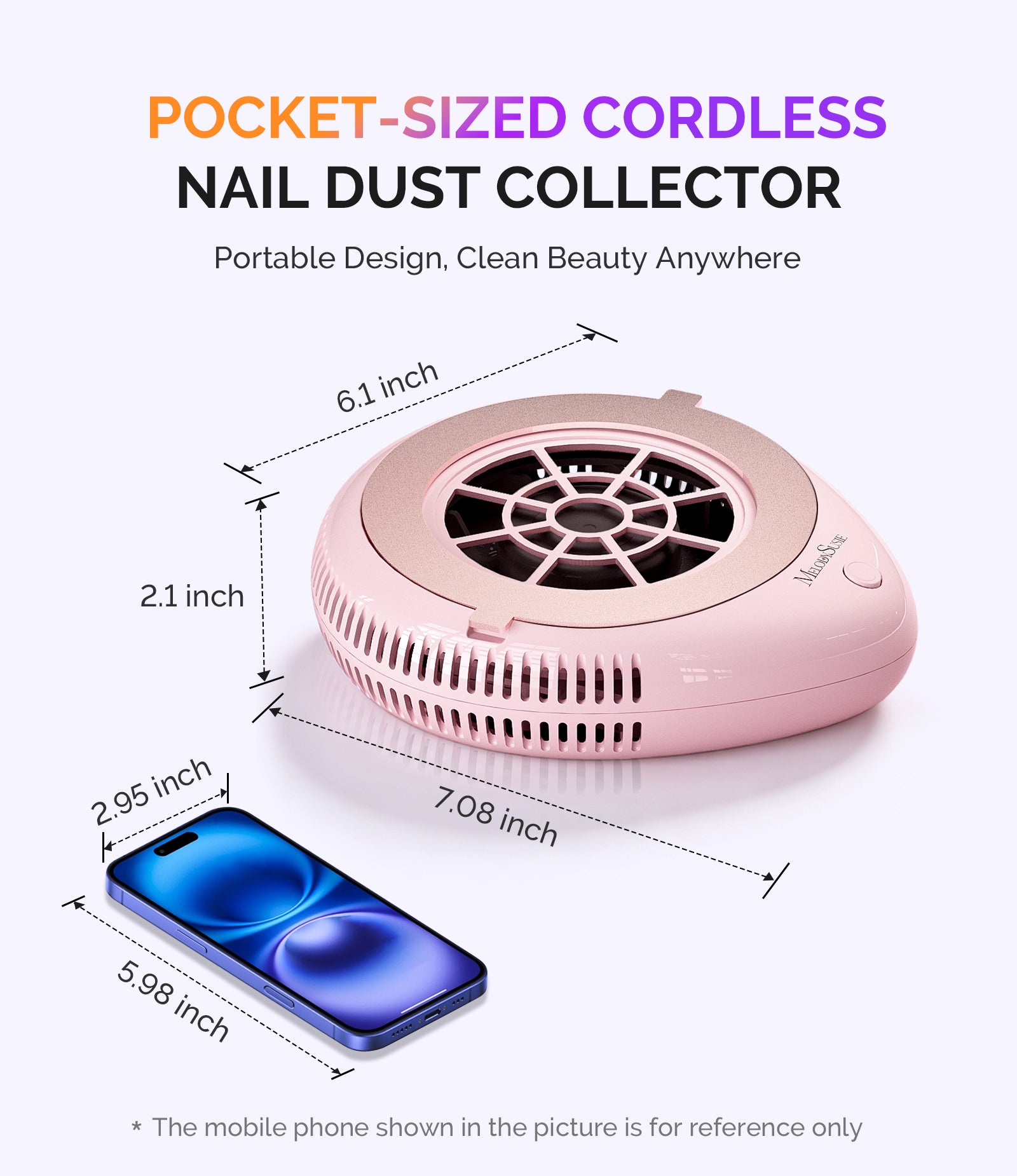 PProR Nail Dust Collector Pink Kit