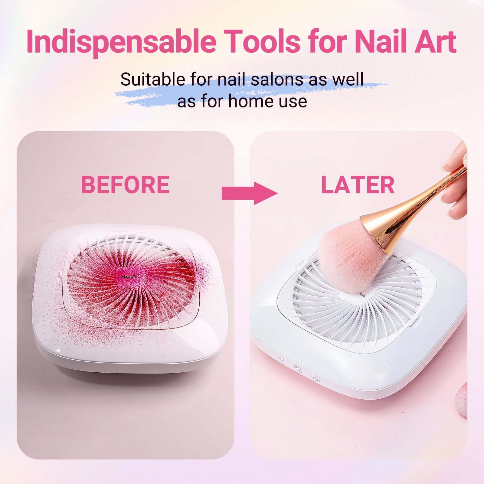 Nail Art Dust Remover Brush