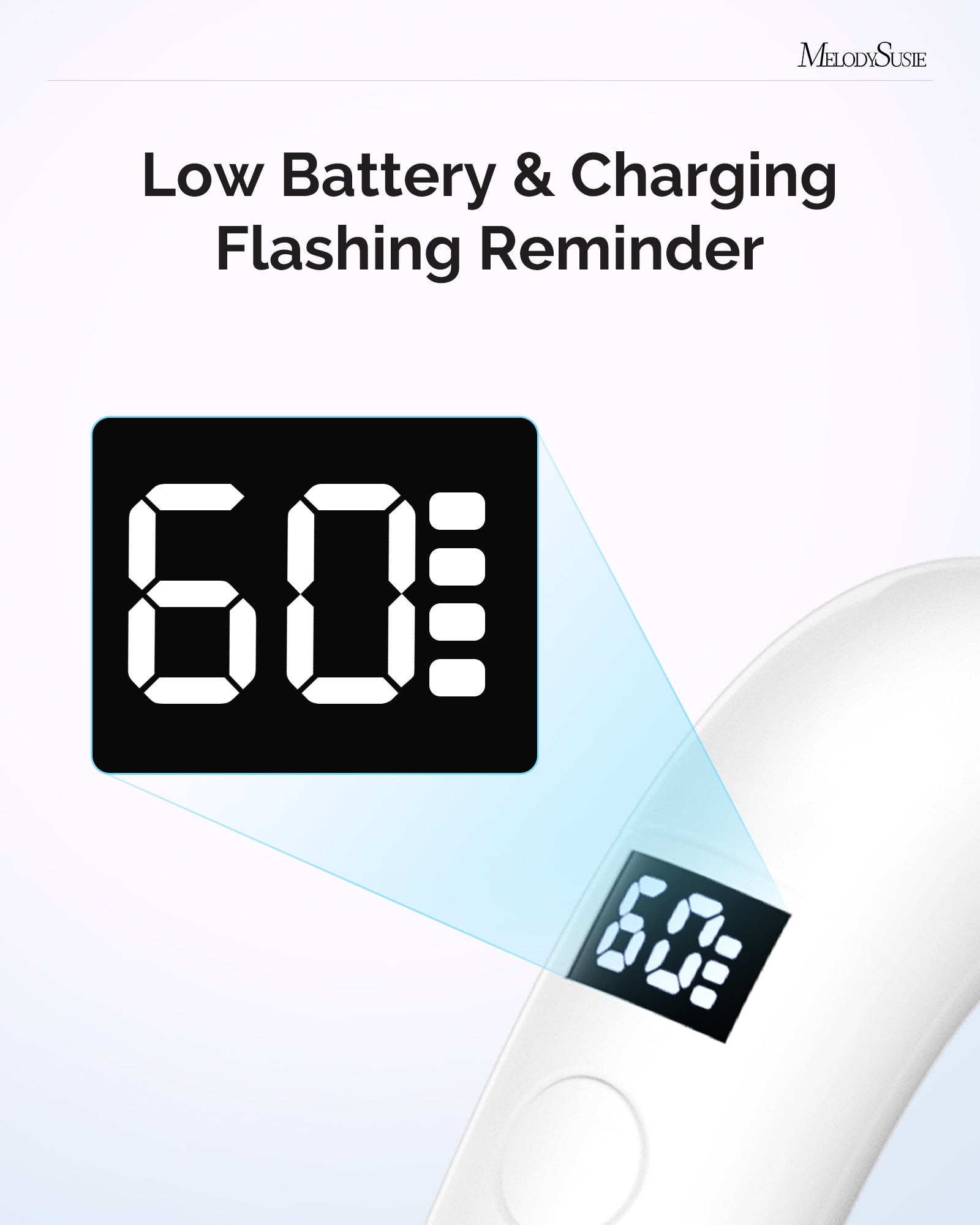 P-ART01A Rechargeable LED/UV Nail Lamp - White