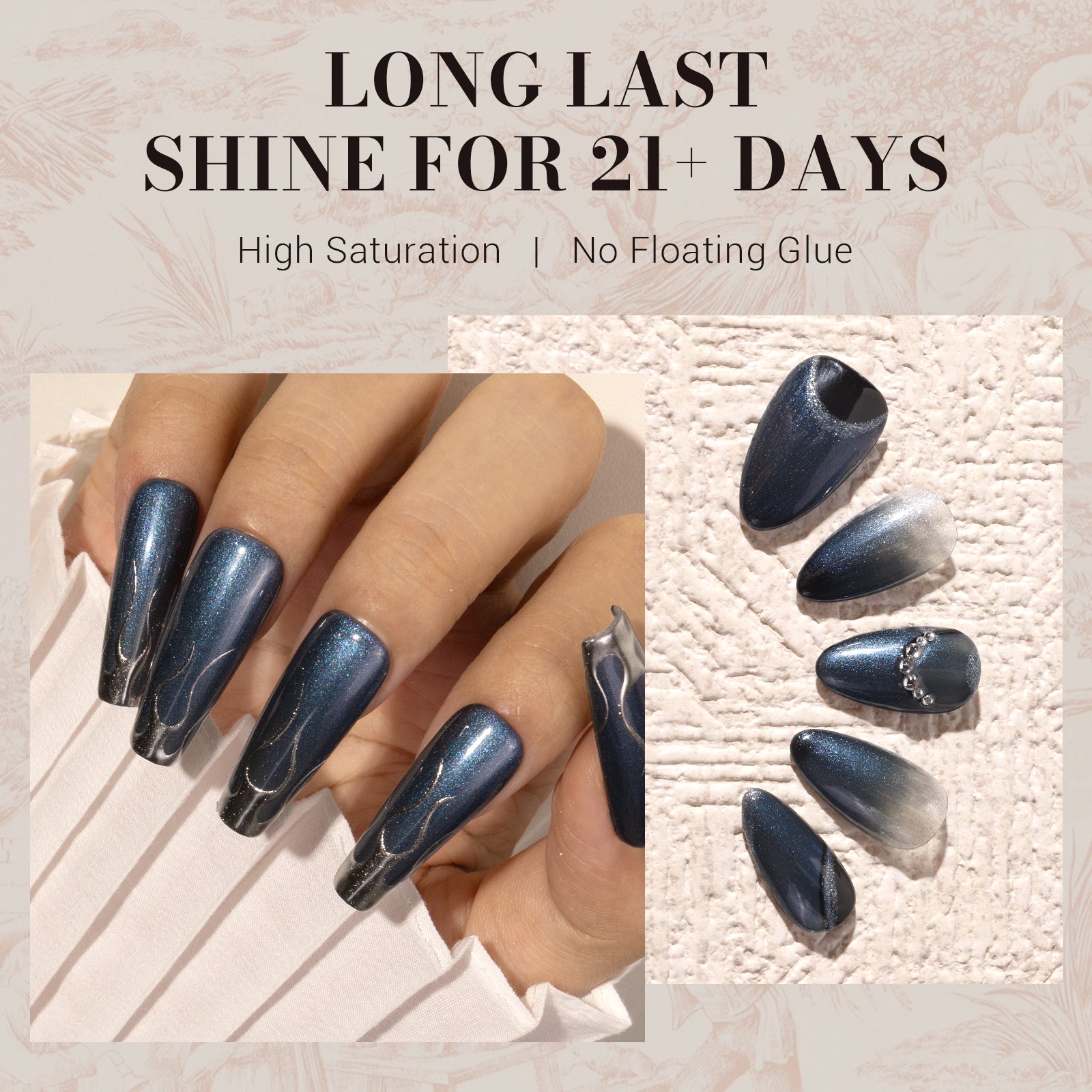 Z036 Magical Ocean Blue - Faster UV Curing Gel Nail Polish 0.5 fl oz/15ml