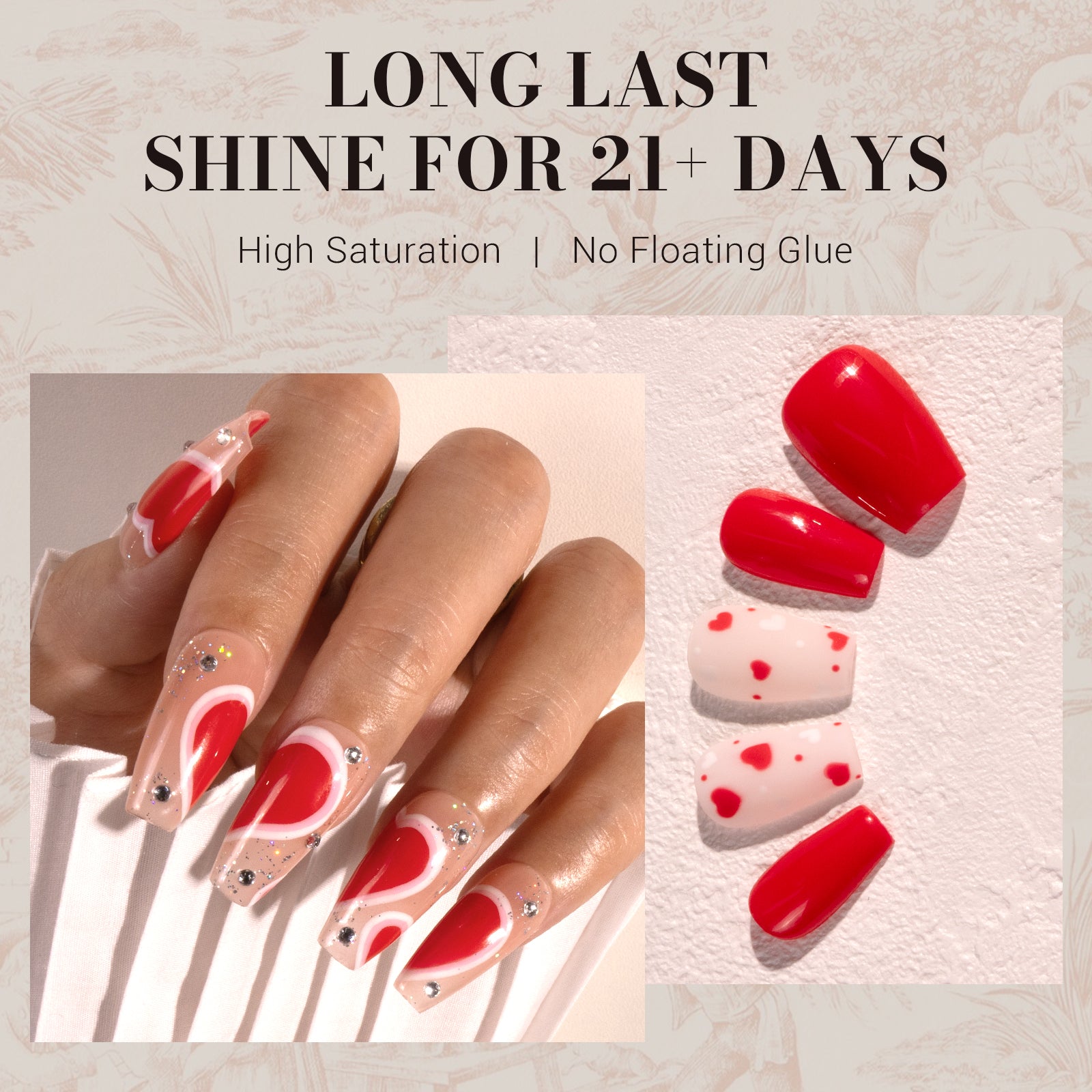 068 Bright Red - Faster UV Curing Gel Nail Polish 0.5 fl oz/15ml