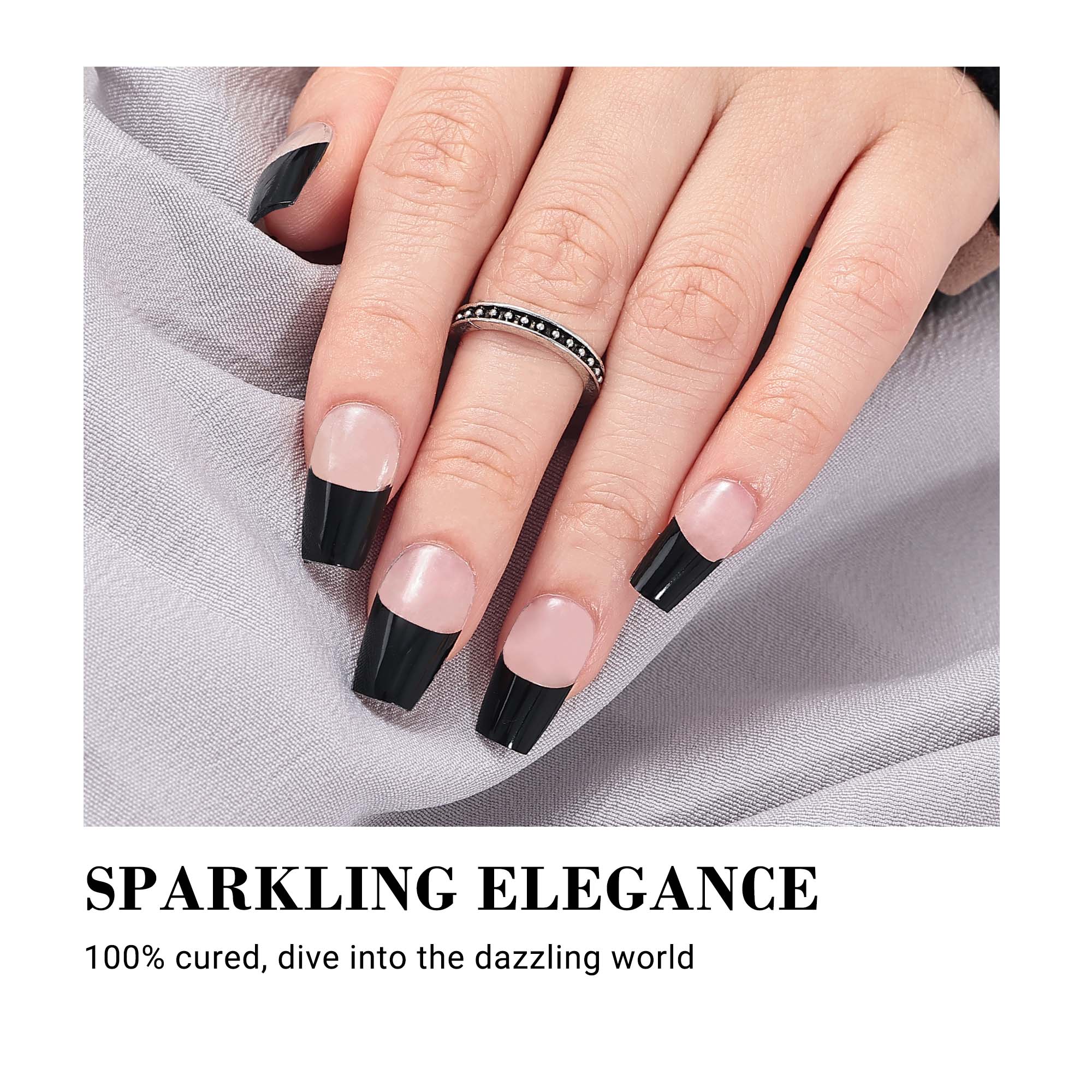 New Semi Cured Gel Nail Strips - US ONLY