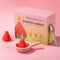Strawberry-Shaped Scented Candle Gift Set