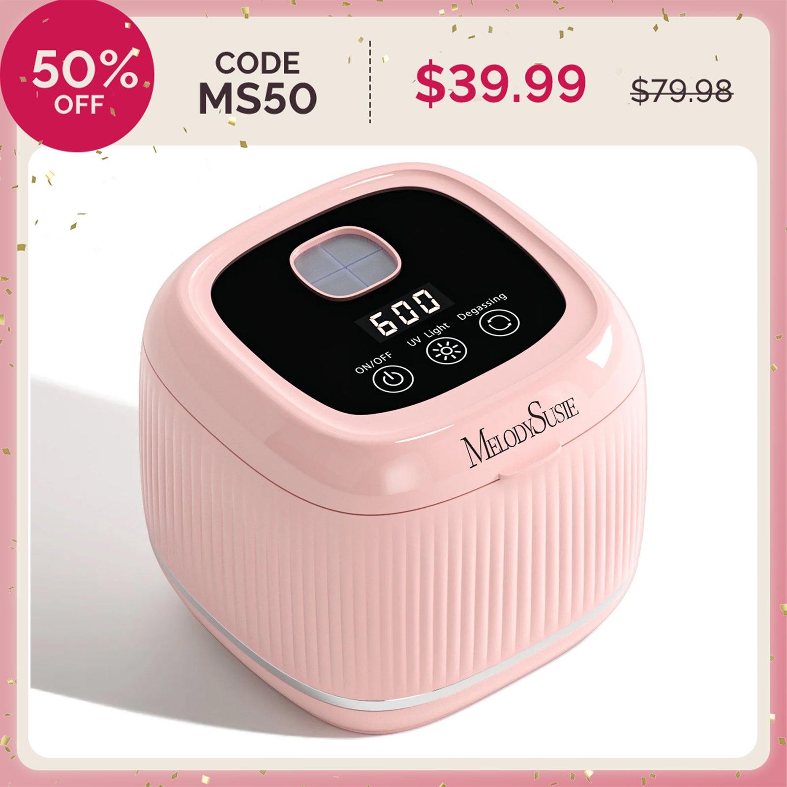 2 in 1 Ultrasonic Cleaner Machine for Manicure